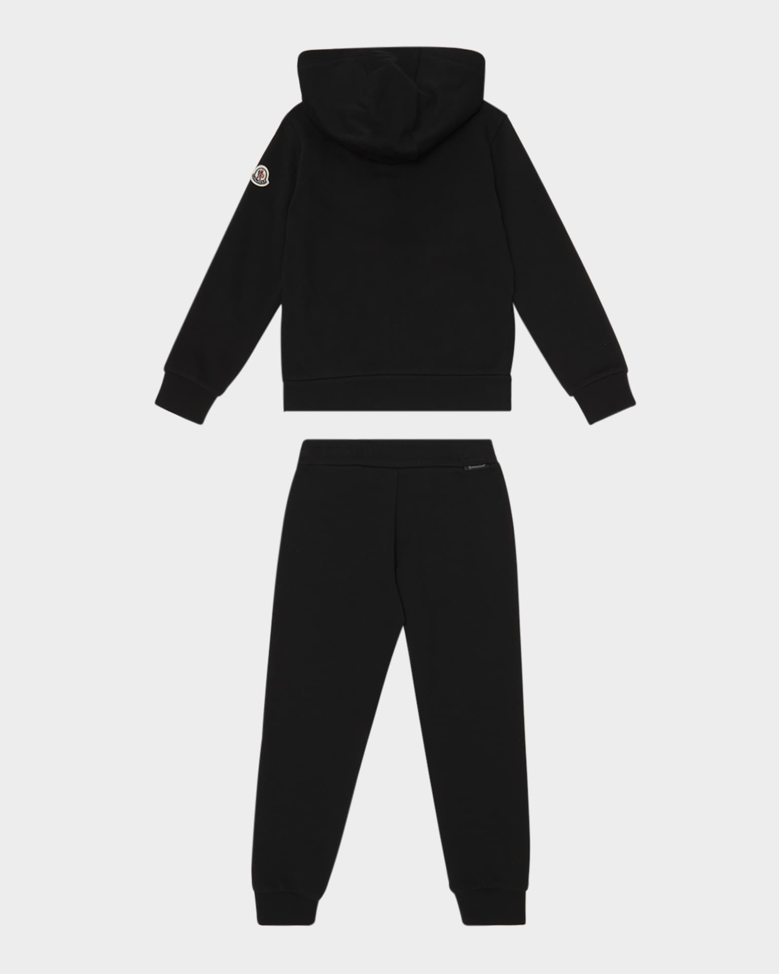 Moncler Boy's Logo Sweatshirt and Joggers Set, Size 8-10