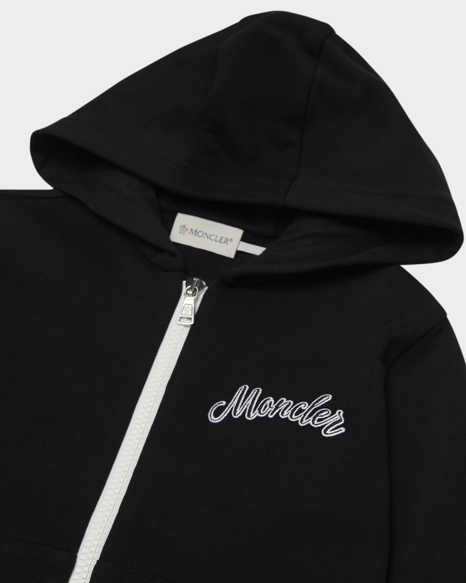 Moncler Boy's Logo Sweatshirt and Joggers Set, Size 8-10