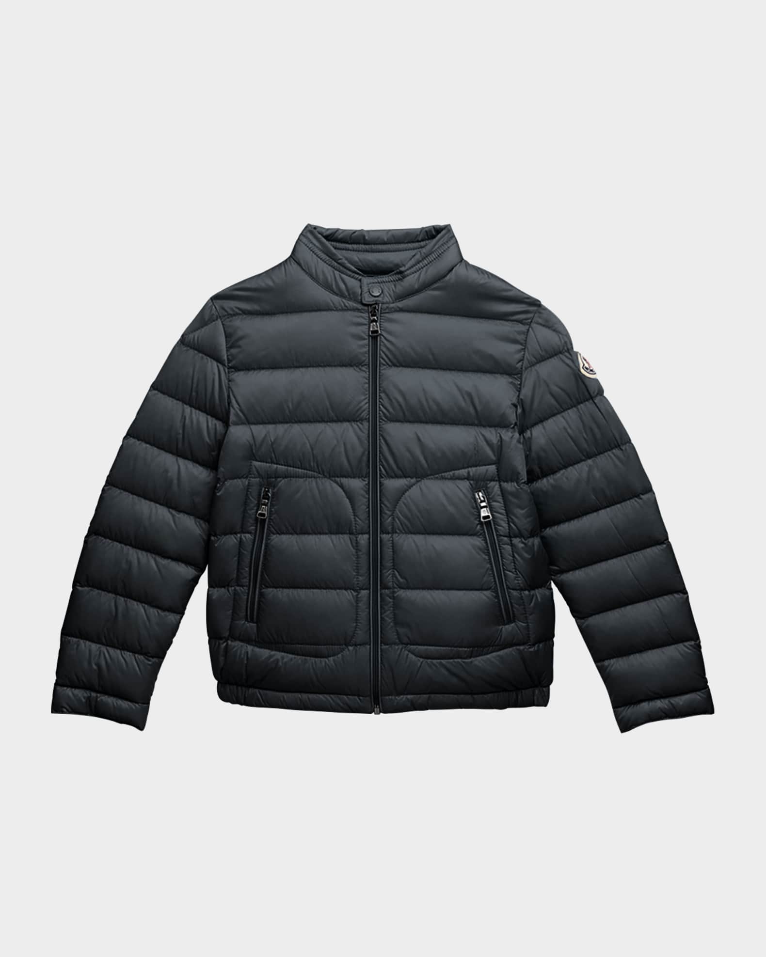 Moncler Boy's Acorus Puffer Down Jacket, Size 4-6 | Neiman