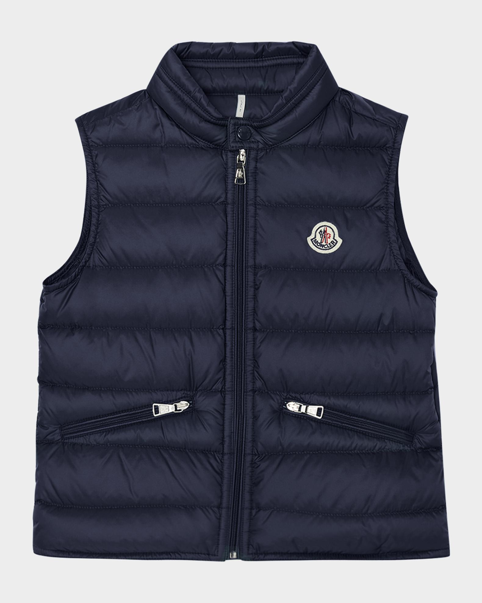 Moncler Boy's Gui Puffer Vest, Size 4-10 | Neiman Marcus