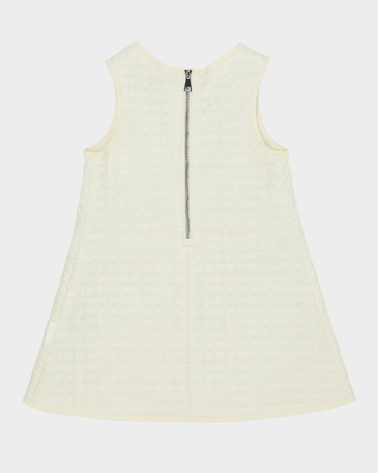 Girl's Quilted A-Line Dress 1