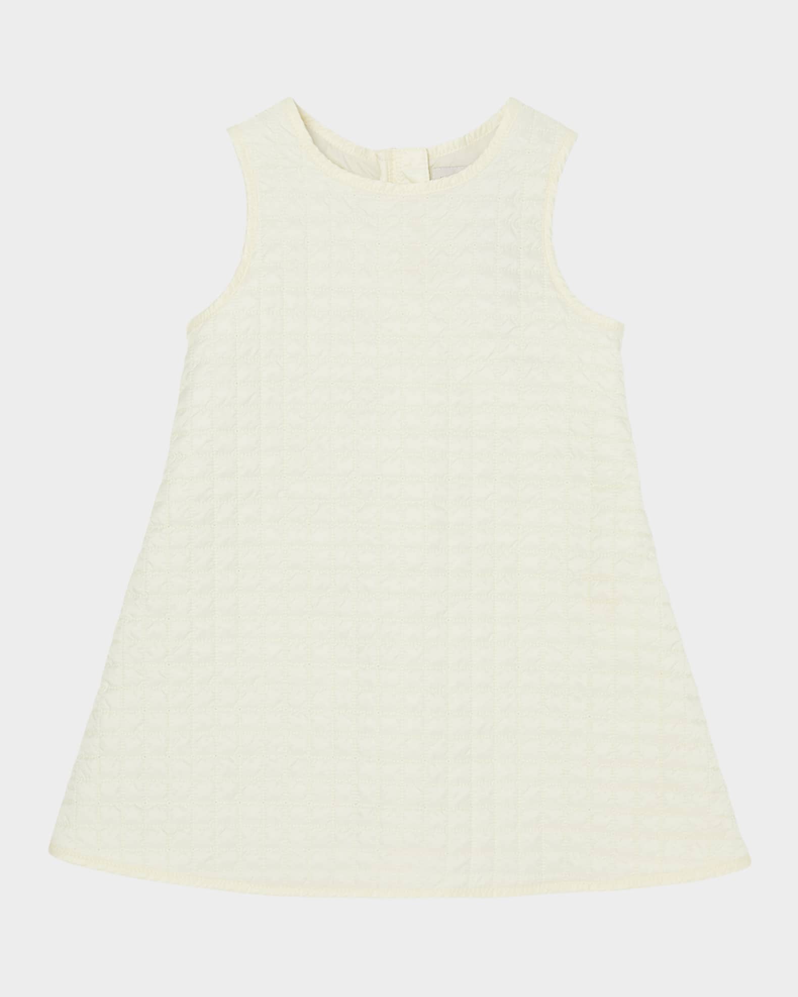 Girl's Quilted A-Line Dress 0