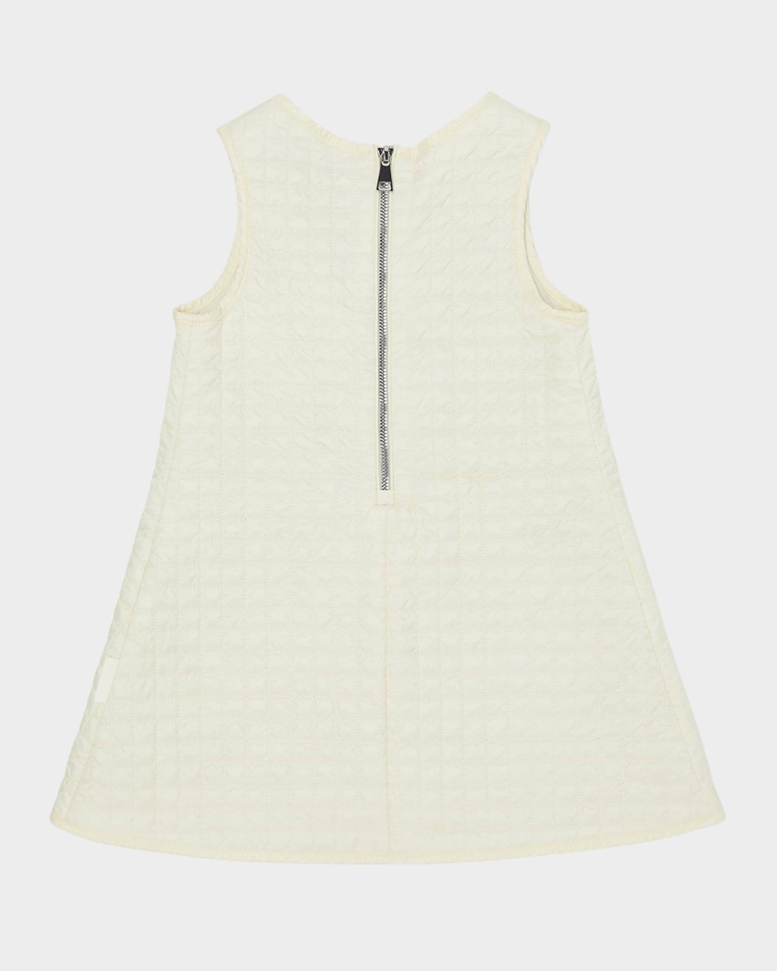 Girl's Quilted A-Line Dress 1