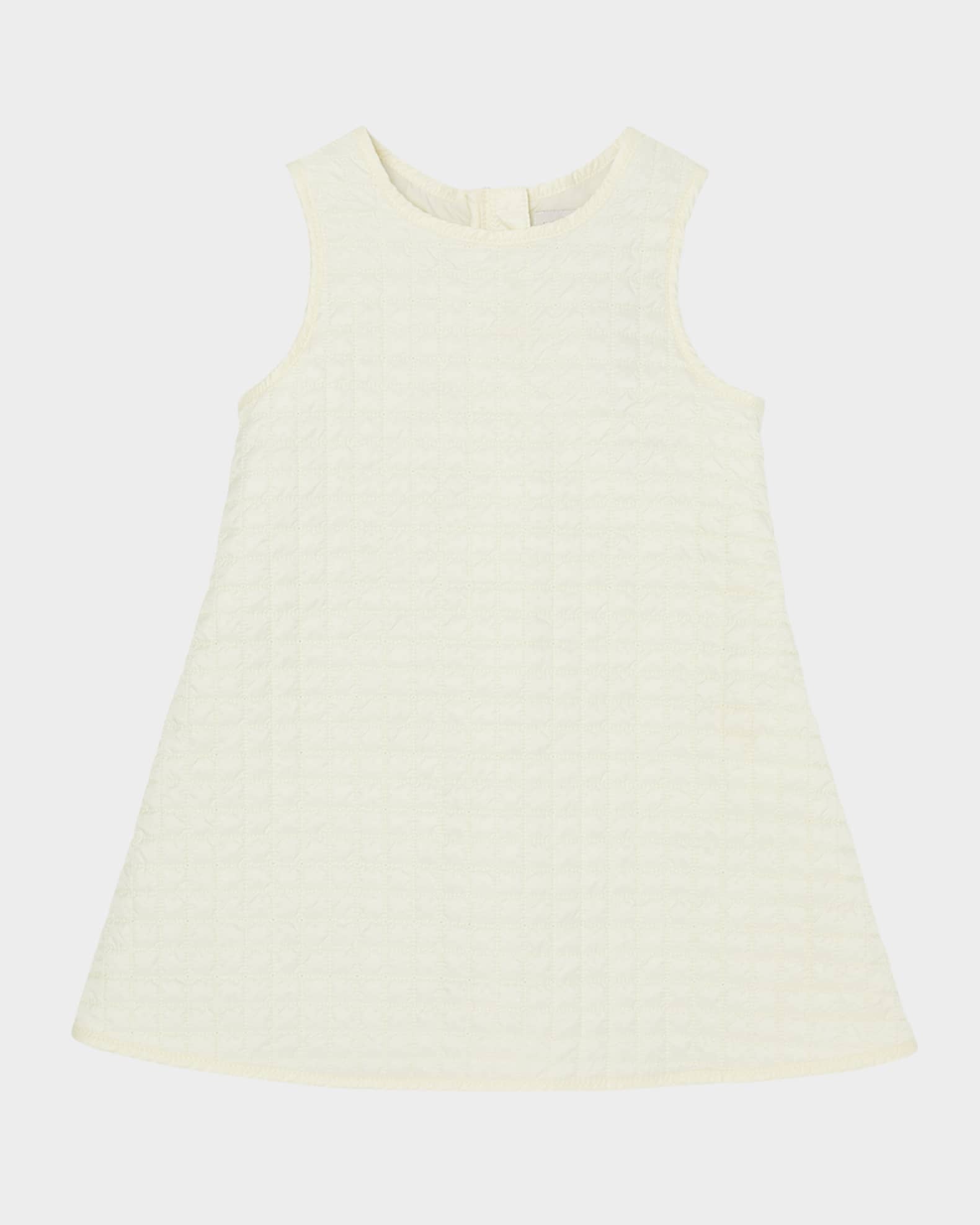 Girl's Quilted A-Line Dress 0