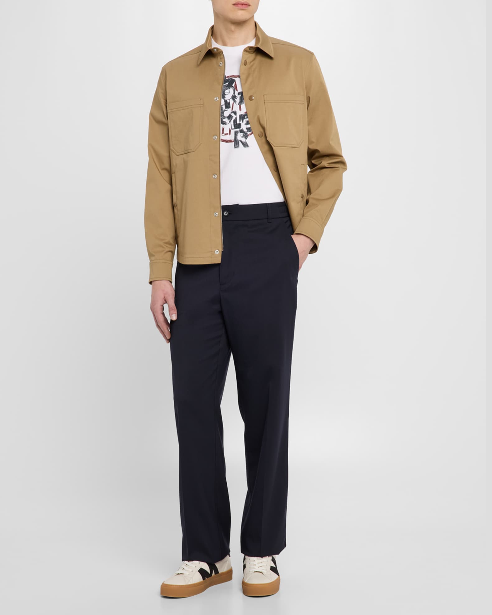 Men's Tailored Gabardine Pants 1