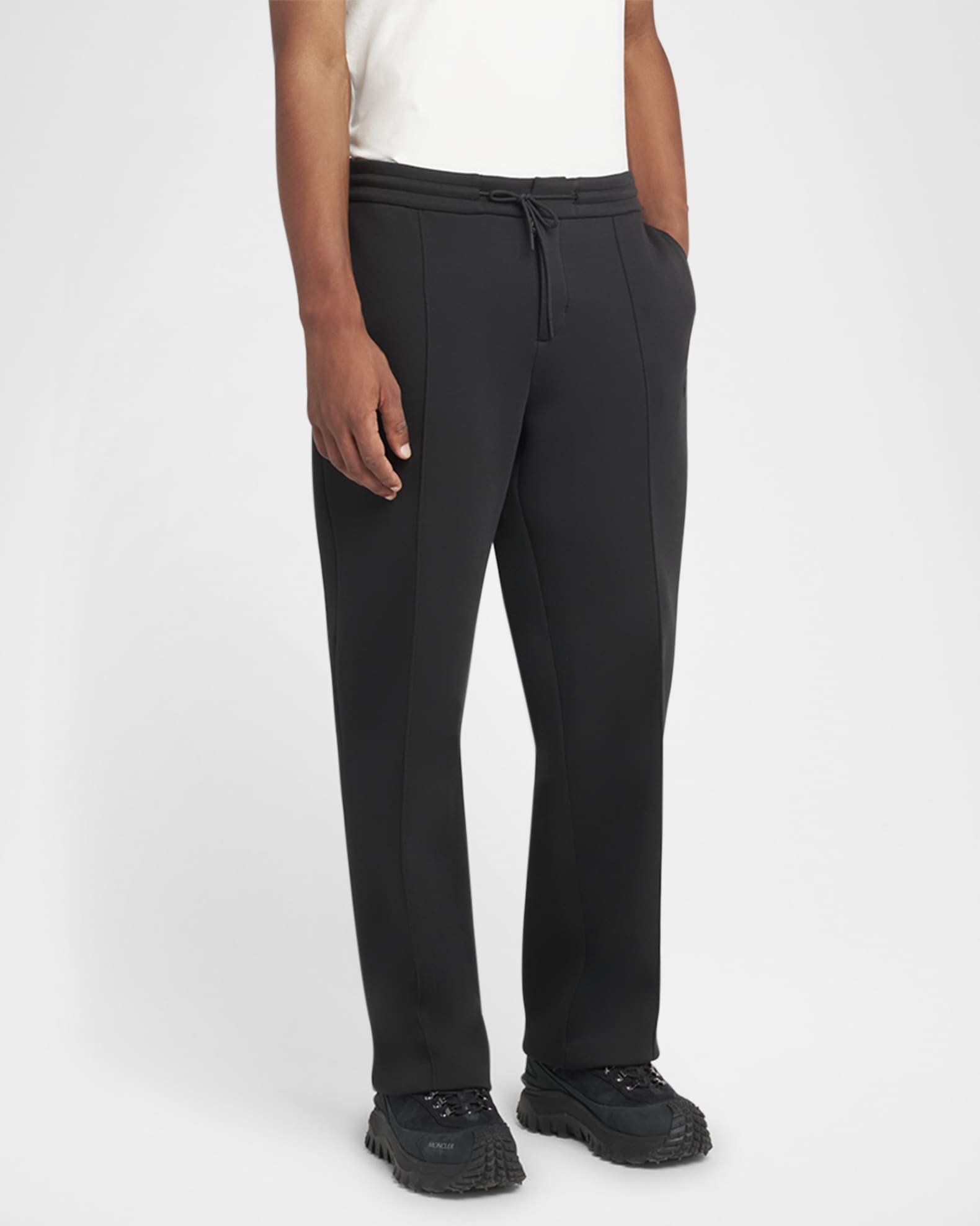 Men's Drawstring Pintuck Pants 1