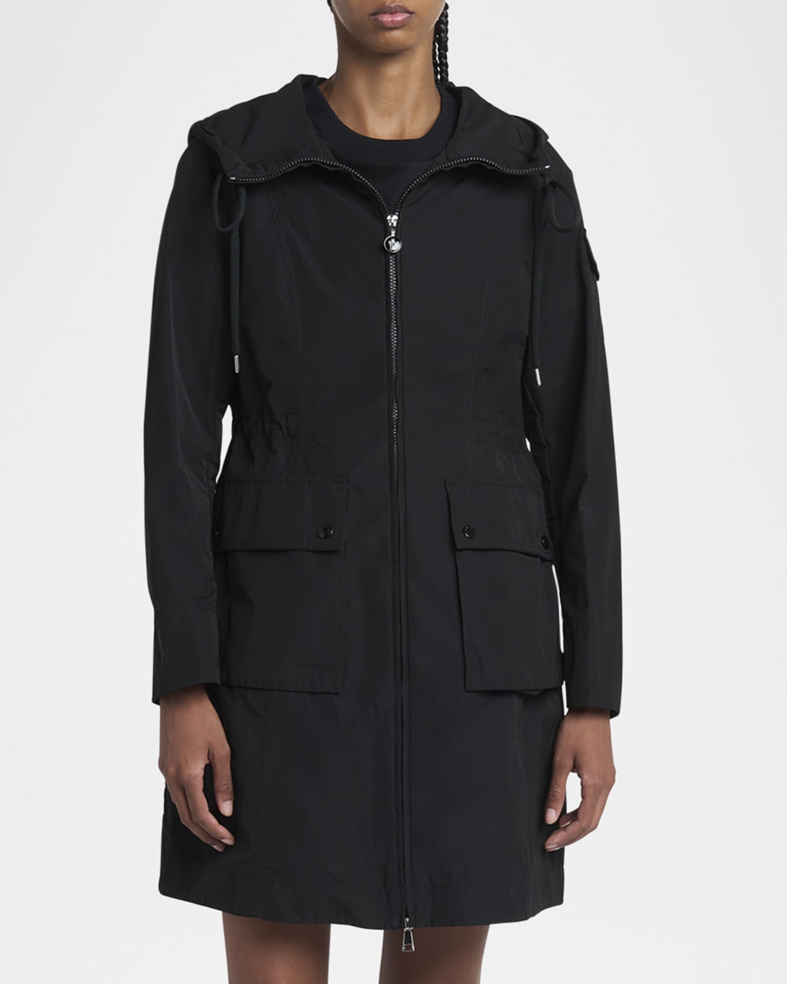 【SALE／10%OFF Moncler Laerte Long Hooded Parka | Neiman Marcus ジャケット・アウター