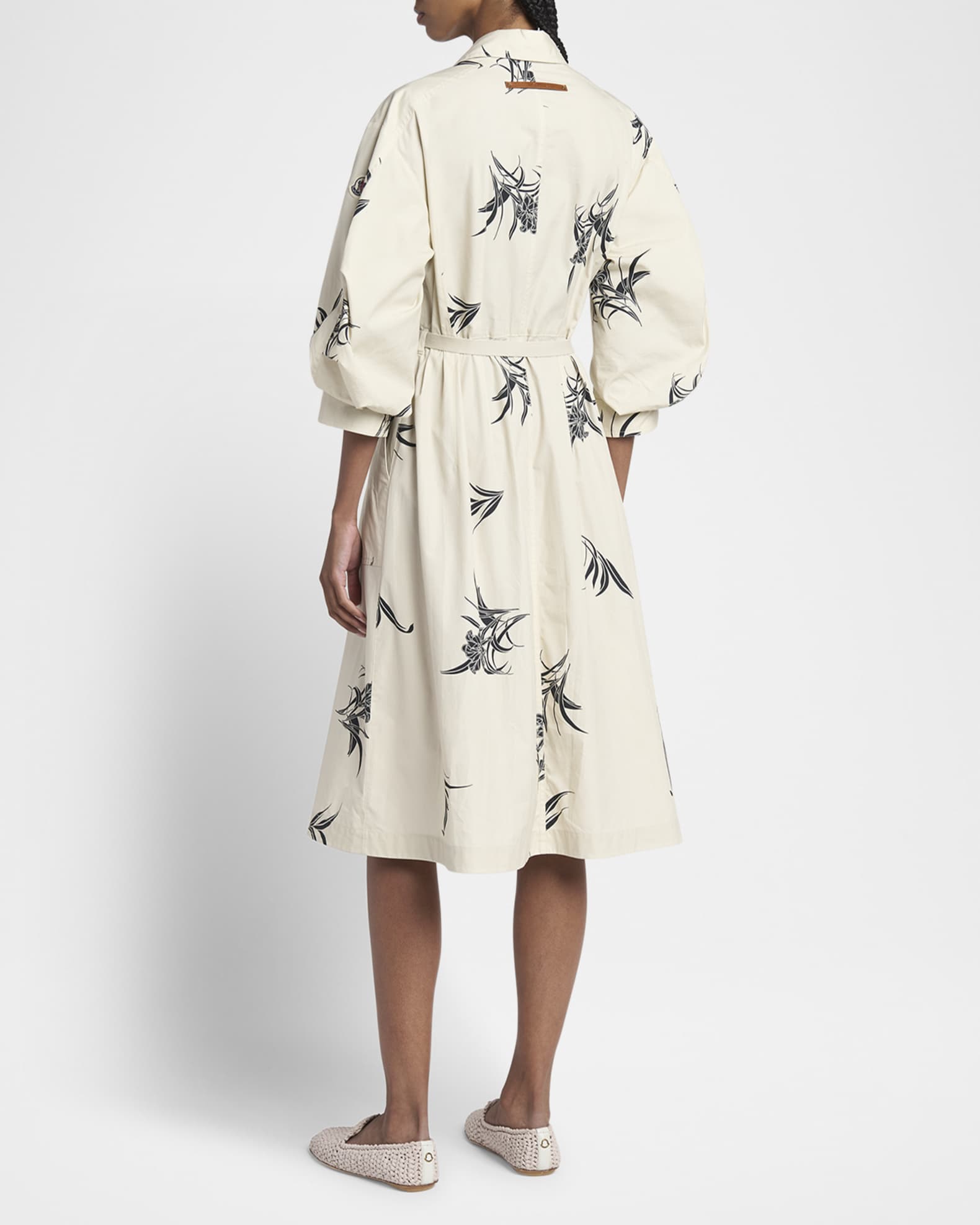 MONCLER｜DRESSES (9L00004 M3357 034) Moncler Printed Shirtdress | Neiman Marcus