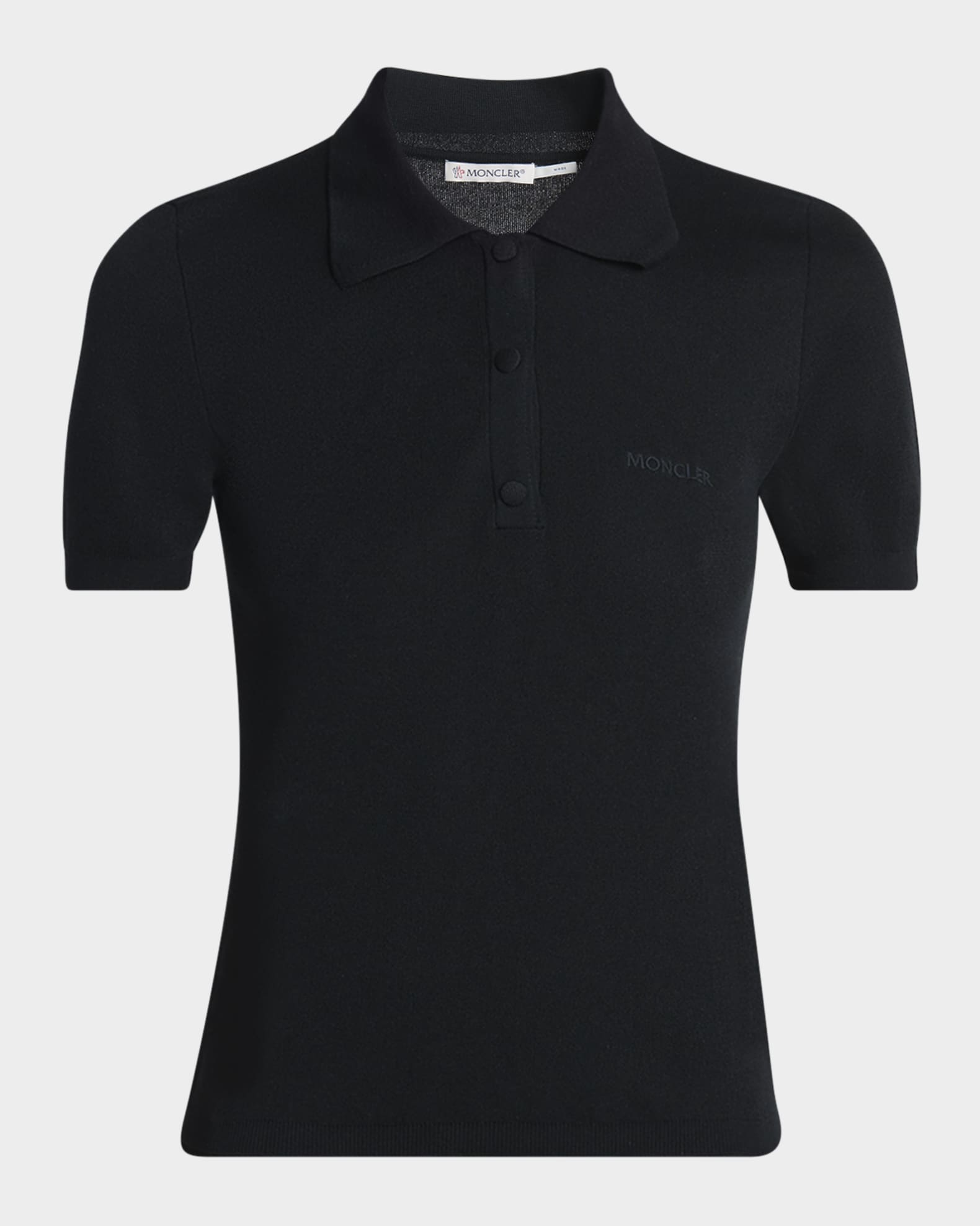 Moncler Short-Sleeve Polo Shirt | Neiman Marcus