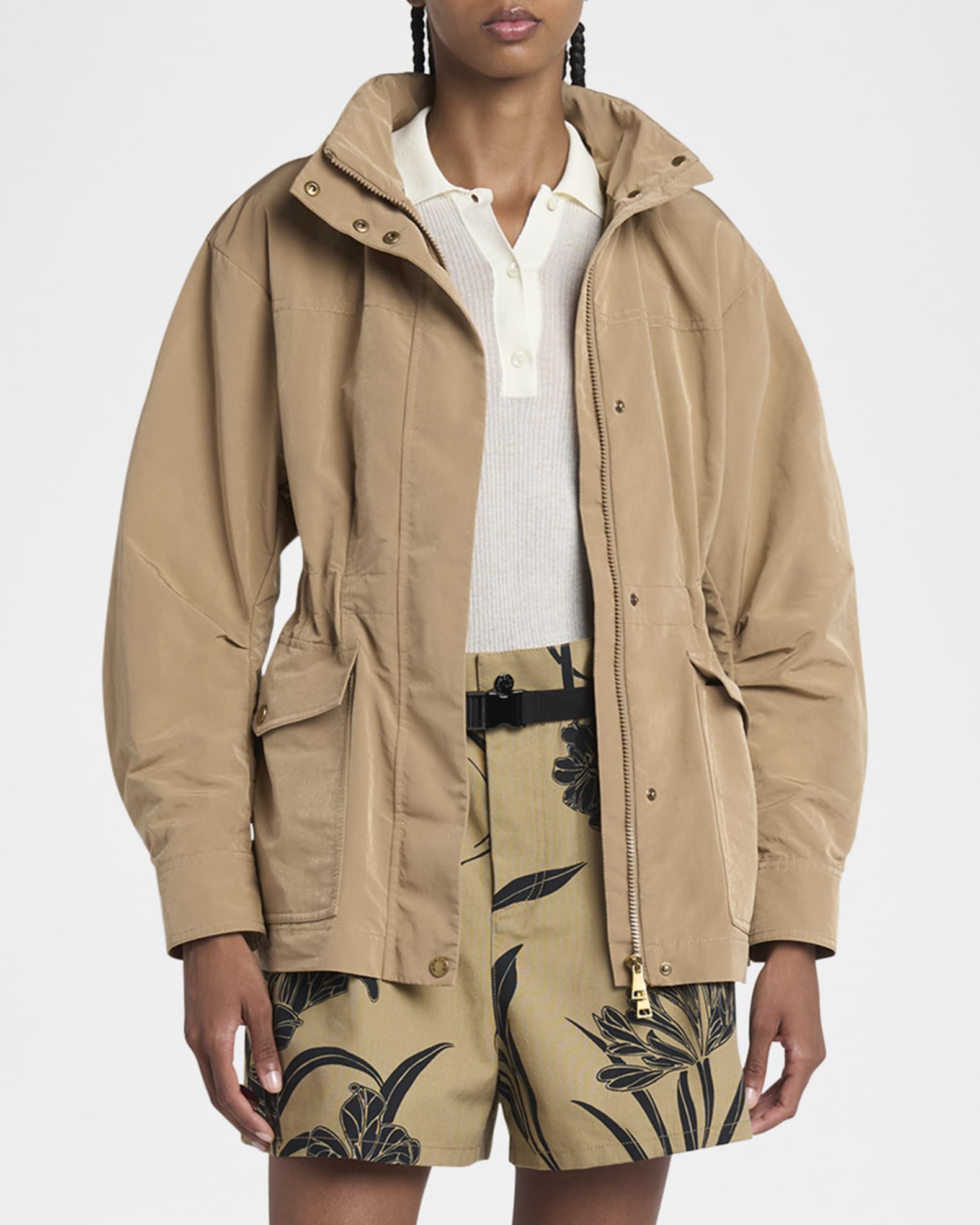 Moncler Nades Short Parka | Neiman Marcus Moncler Nades Short Parka | Neiman Marcus