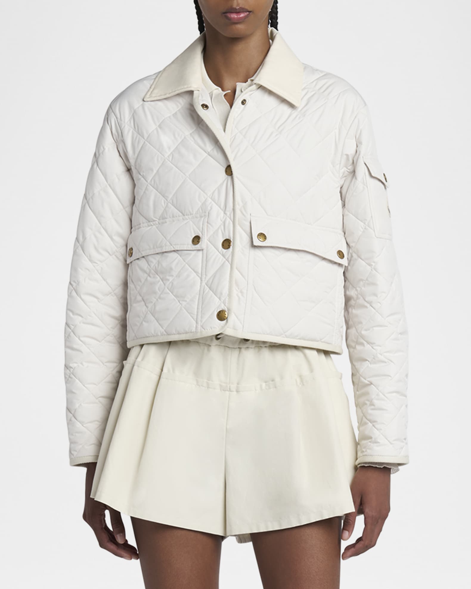【関税＆送料込み】Moncler Chitre Jacket Moncler Chitre Quilted Jacket | Neiman Marcus