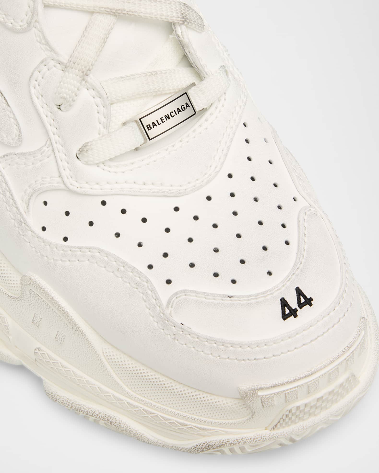 Balenciaga Men's Triple S Sporty Low-Top Sneakers | Neiman Marcus