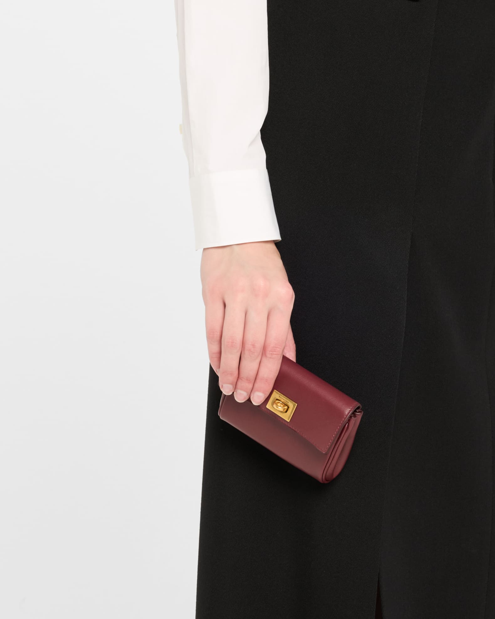 25SS new/BALENCIAGA ロデオフラップカードホルダー CardHolder Women's Rodeo Flap Card Holder in Black | Balenciaga US
