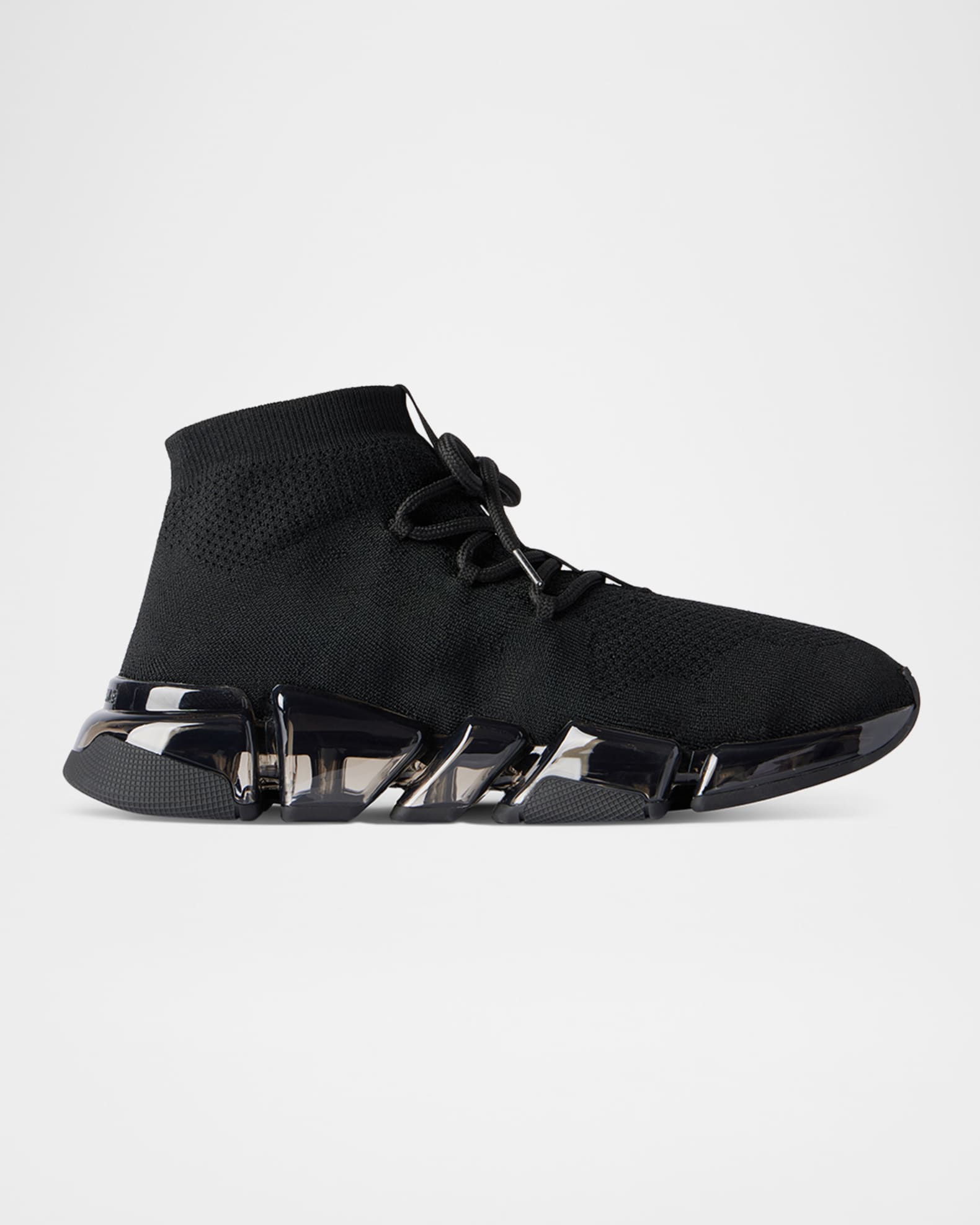 Balenciaga Speed 2.0 Full Clear Sole Recycled Knit Sneakers