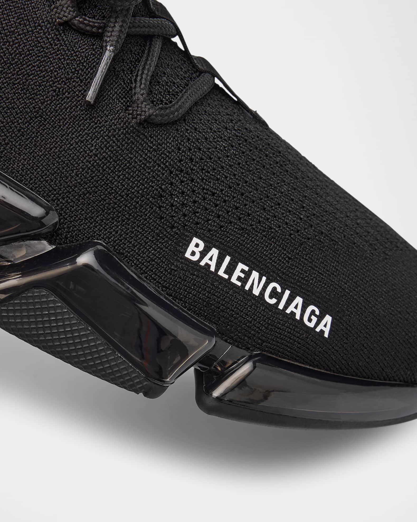 25SS new/BALENCIAGA スピード2.0 3Dニットスニーカー Sneakers Balenciaga Men's Speed 2.0 Clear-Sole 3D Knit Sneakers