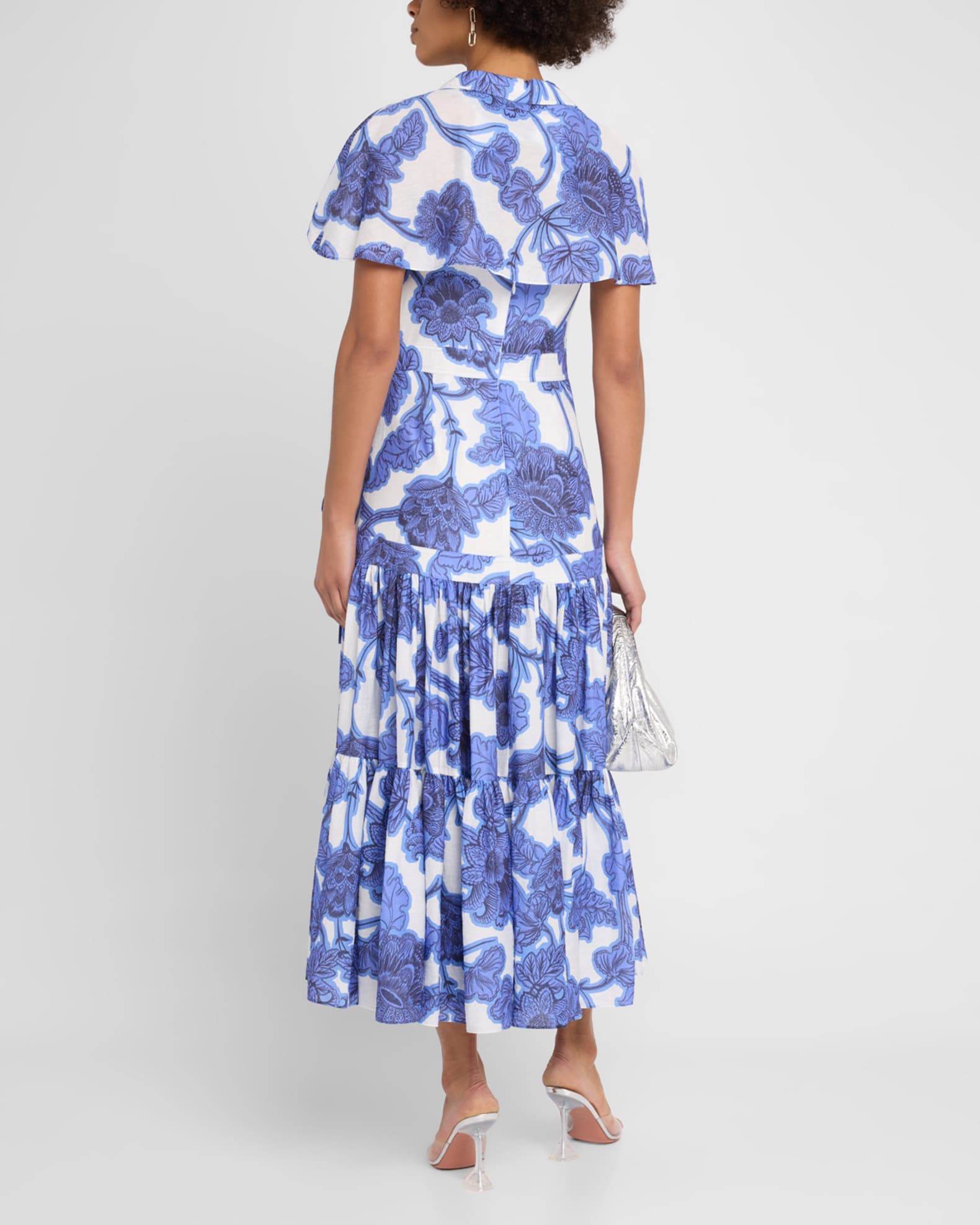 chinese dress ladies Molokai Maxi Wrap Dress with Flutter Sleeves-Molokai