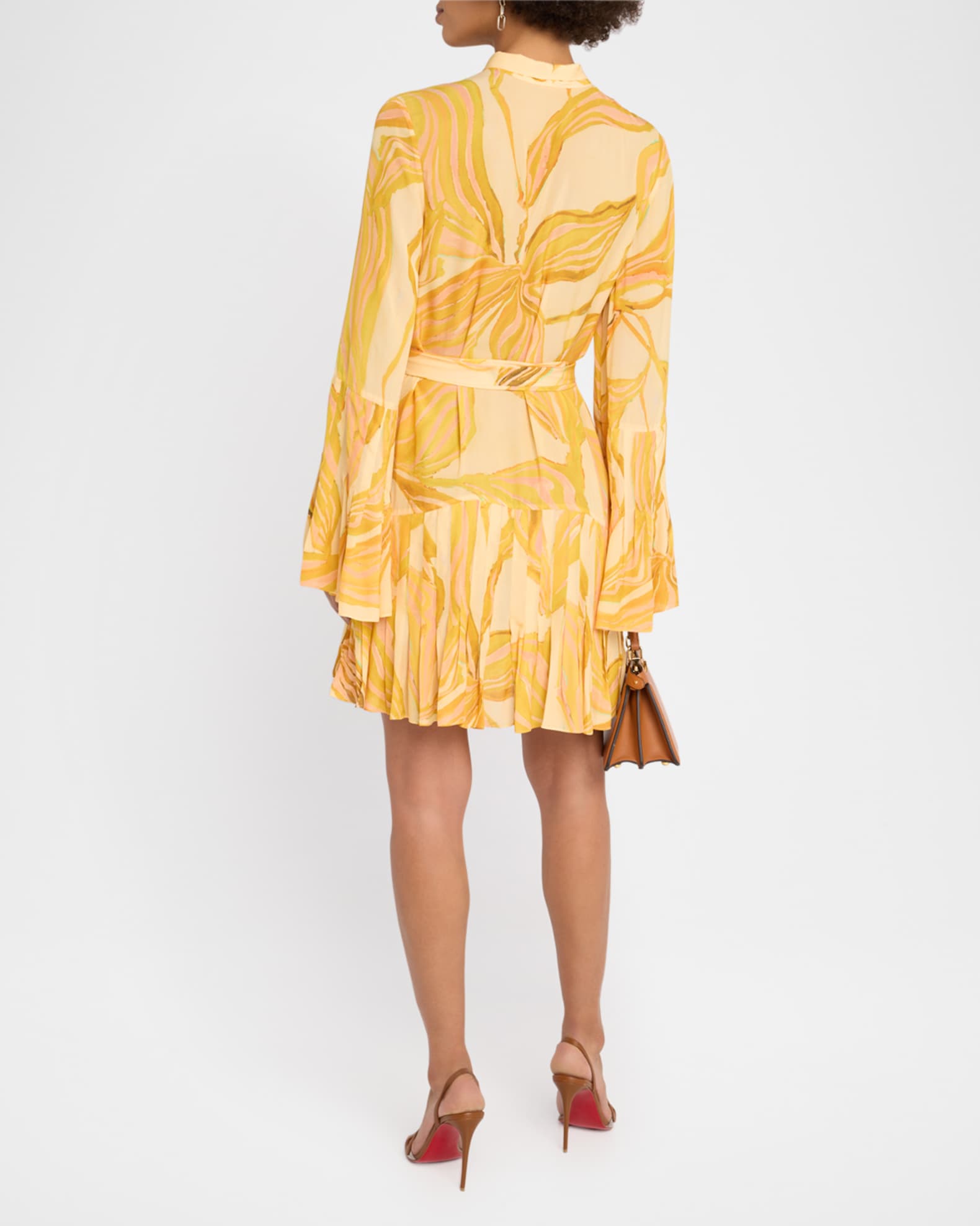 Alexis Kazan Printed Scarf Shirtdress | Neiman Marcus