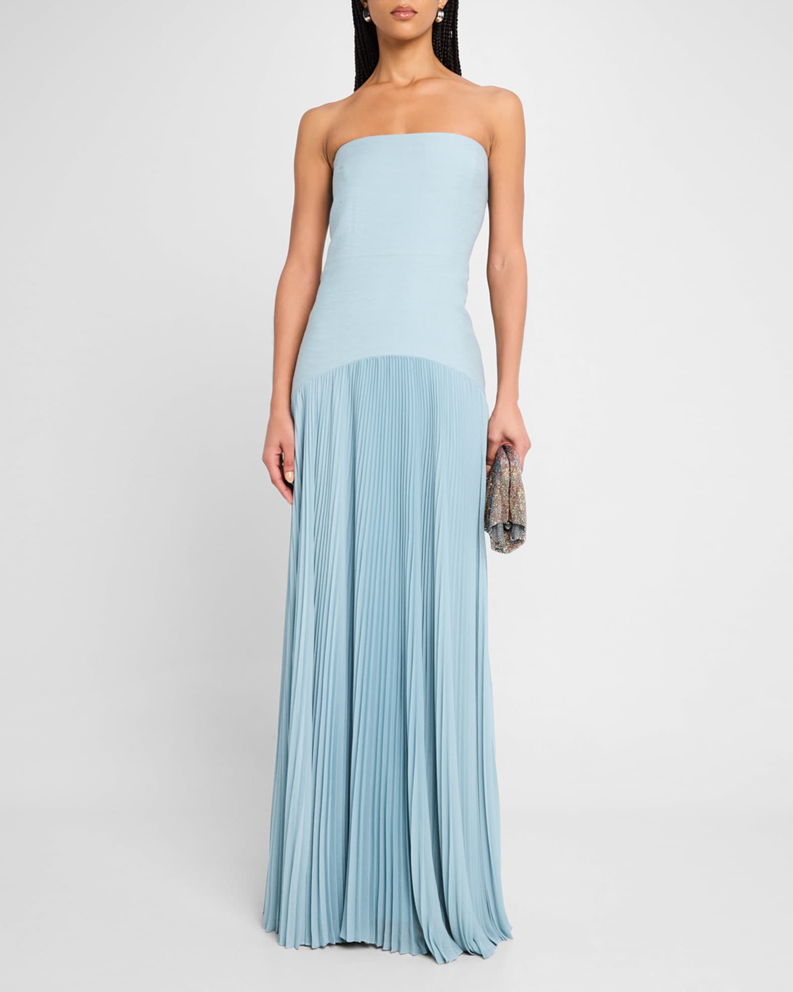 ❇️ALEXISアレクシス正規25新作Sunnivaロングドレス Alexis Sunniva Strapless Drop-Waist Dress | Neiman Marcus
