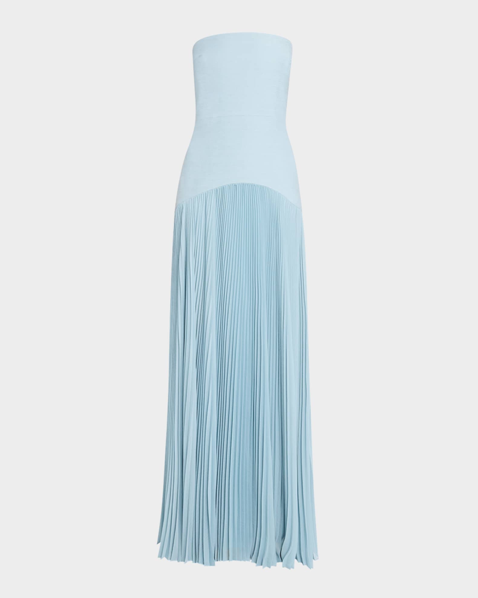 Sunniva Strapless Drop-Waist Dress 0