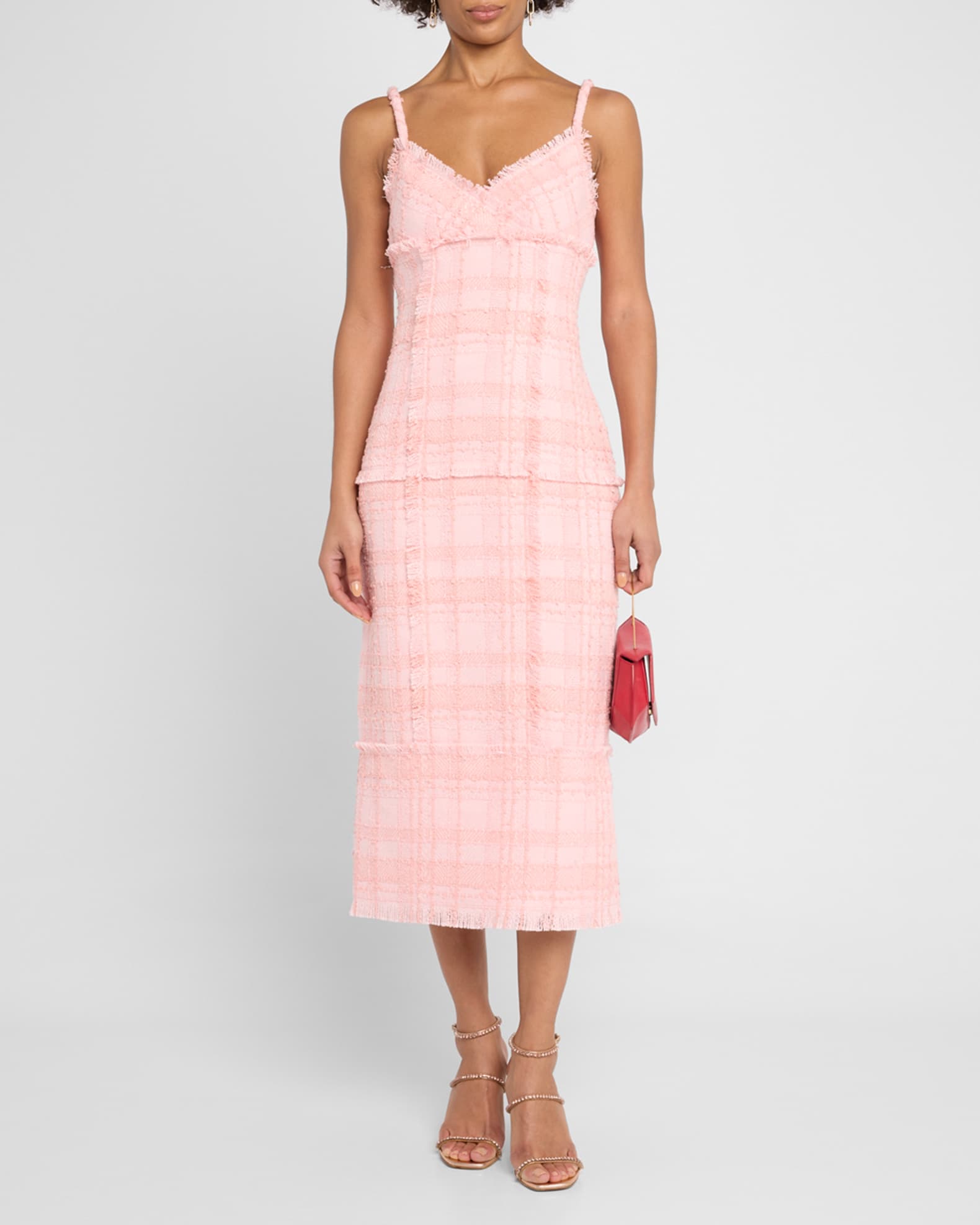 Vicci Tweed Midi Dress 1