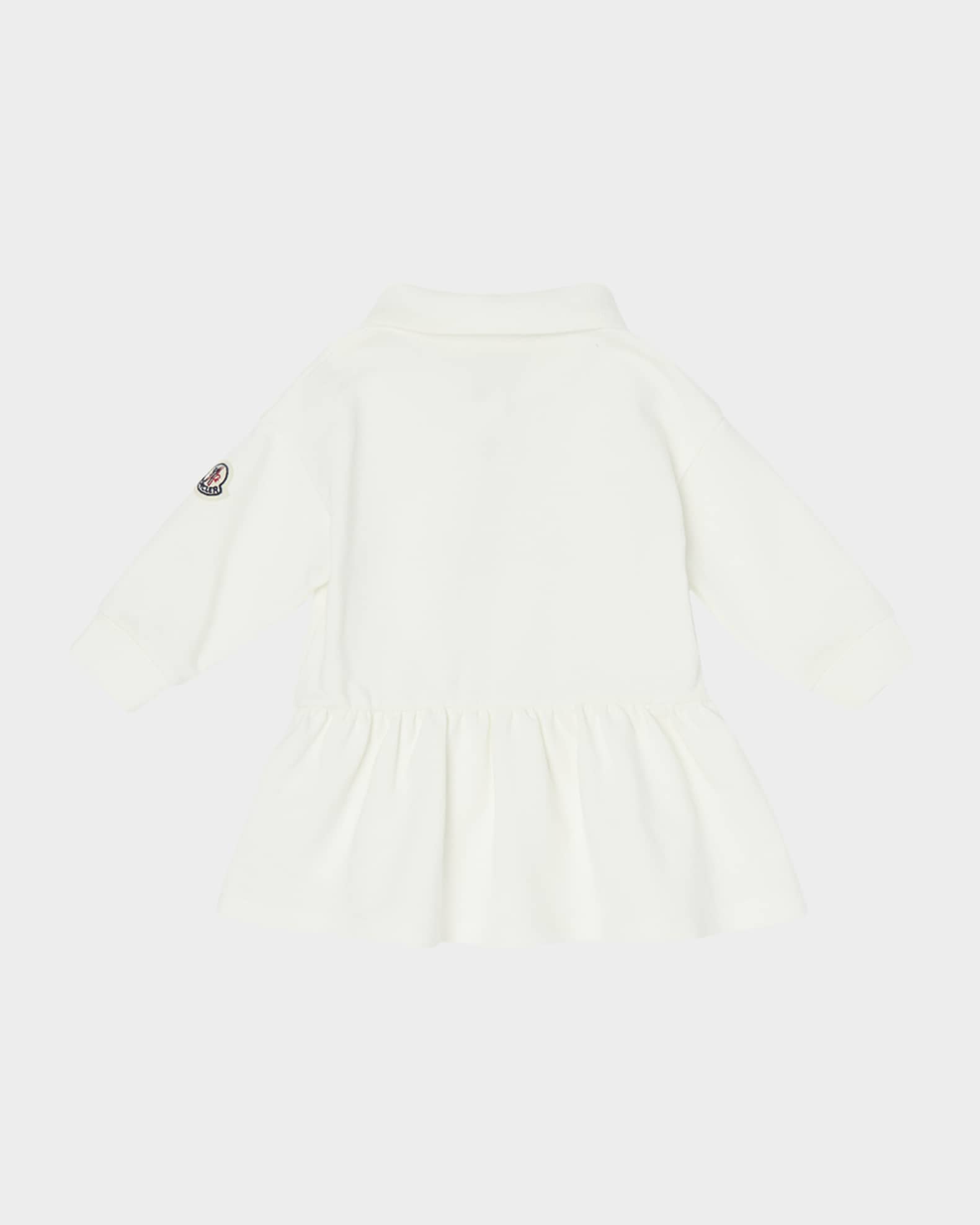 Girl's Embroidered Logo-Print Dress, Size 6M-3 1
