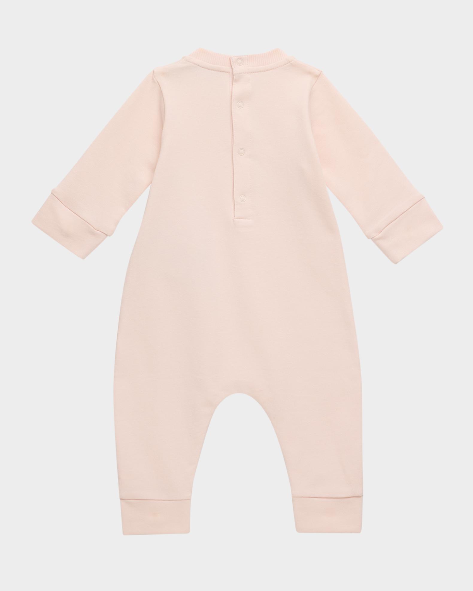 Moncler Girl's Logo-Print Coverall, Size Newborn-12M | Neiman Marcus
