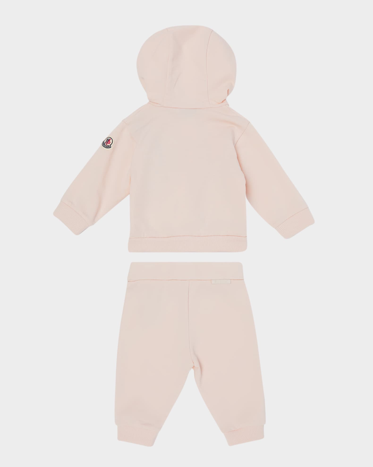 Girl's Two-Piece Logo-Embroidered Set, Size 3M-3 1
