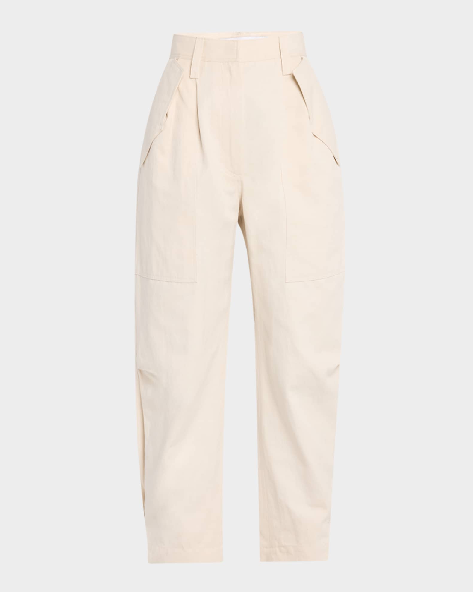 Natsa Cropped Cargo Pants 0