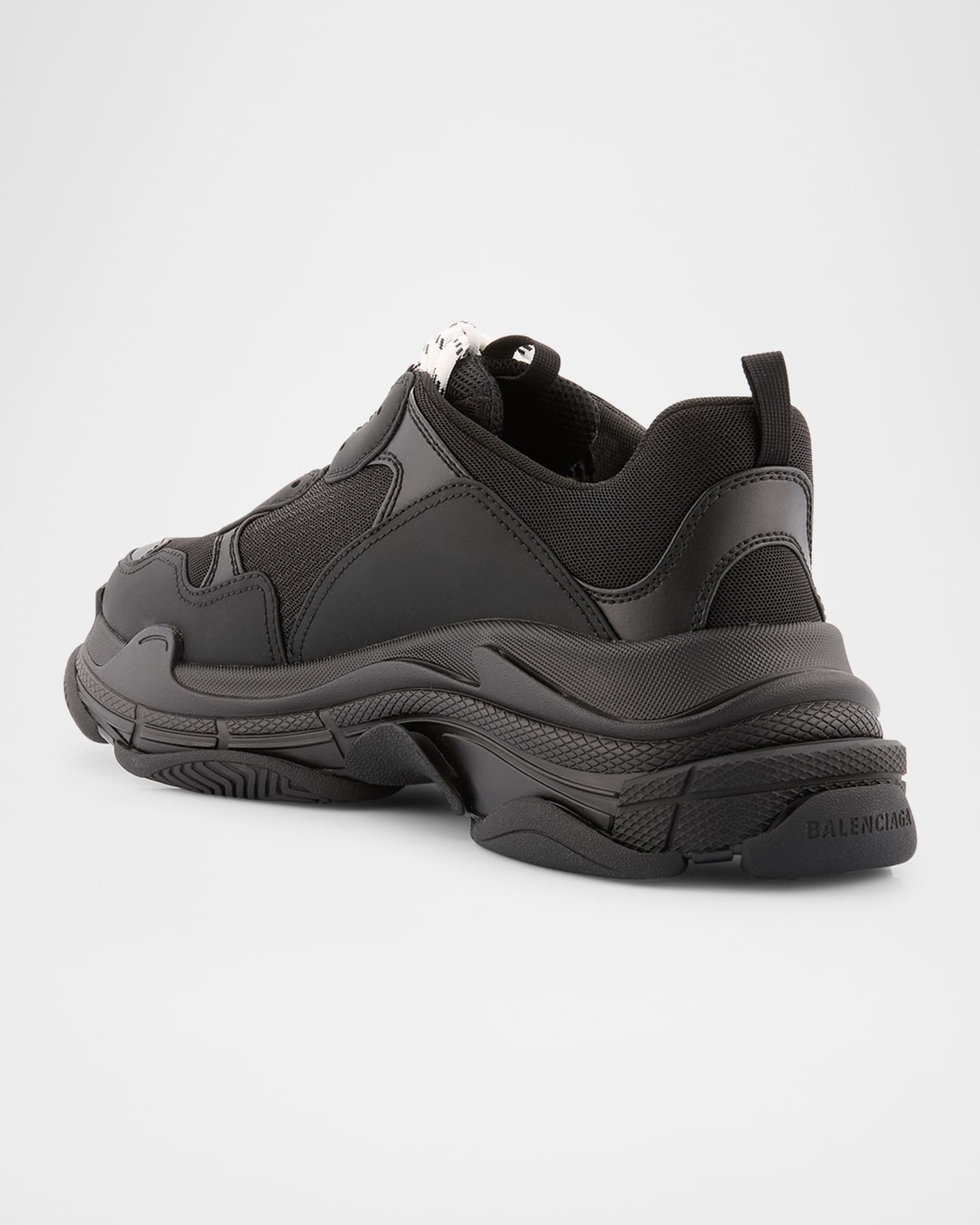 Balenciaga Men's Triple S Tape Mesh Sneakers | Neiman Marcus