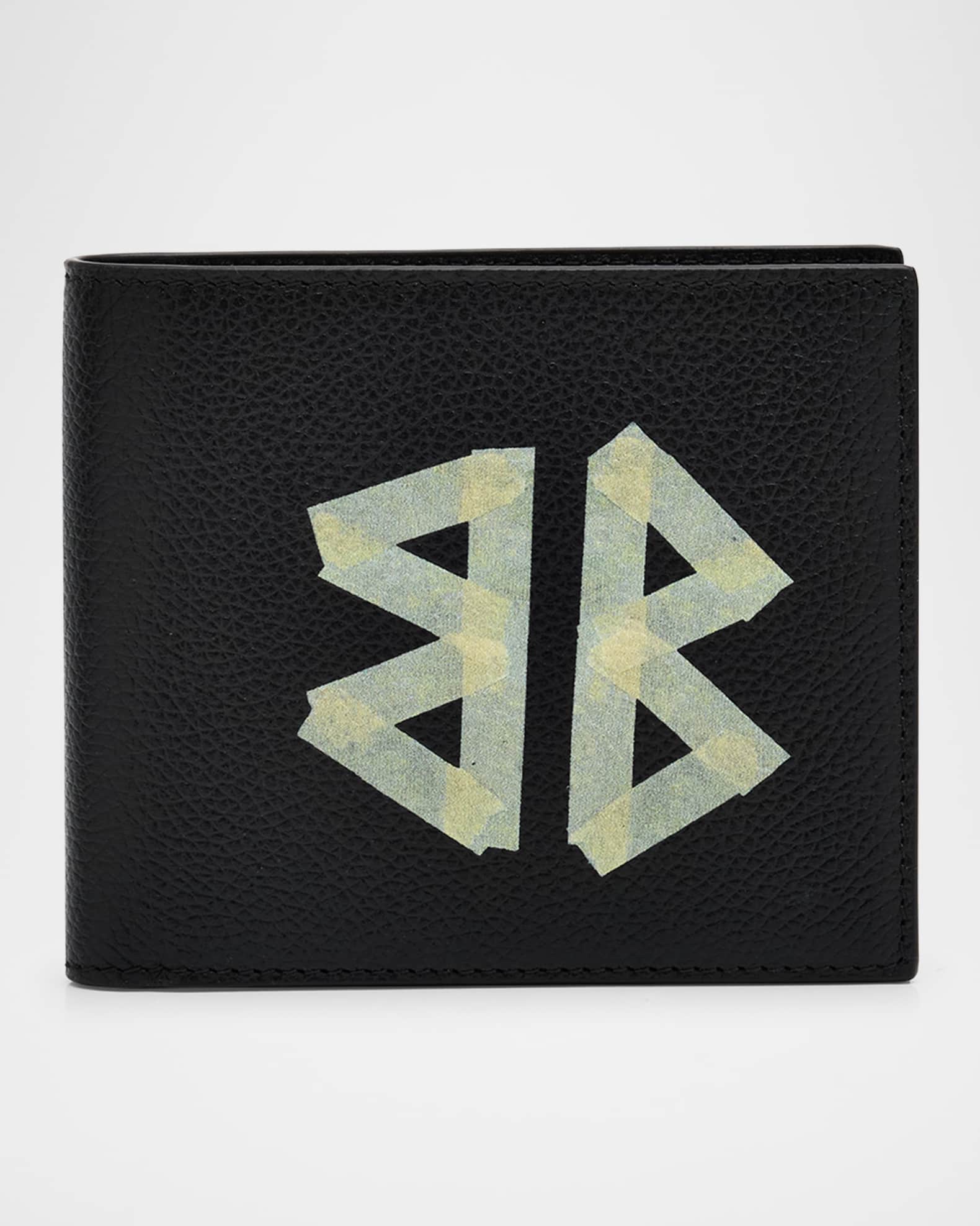 Men's BB Logo Cash Square Bifold Wallet 0