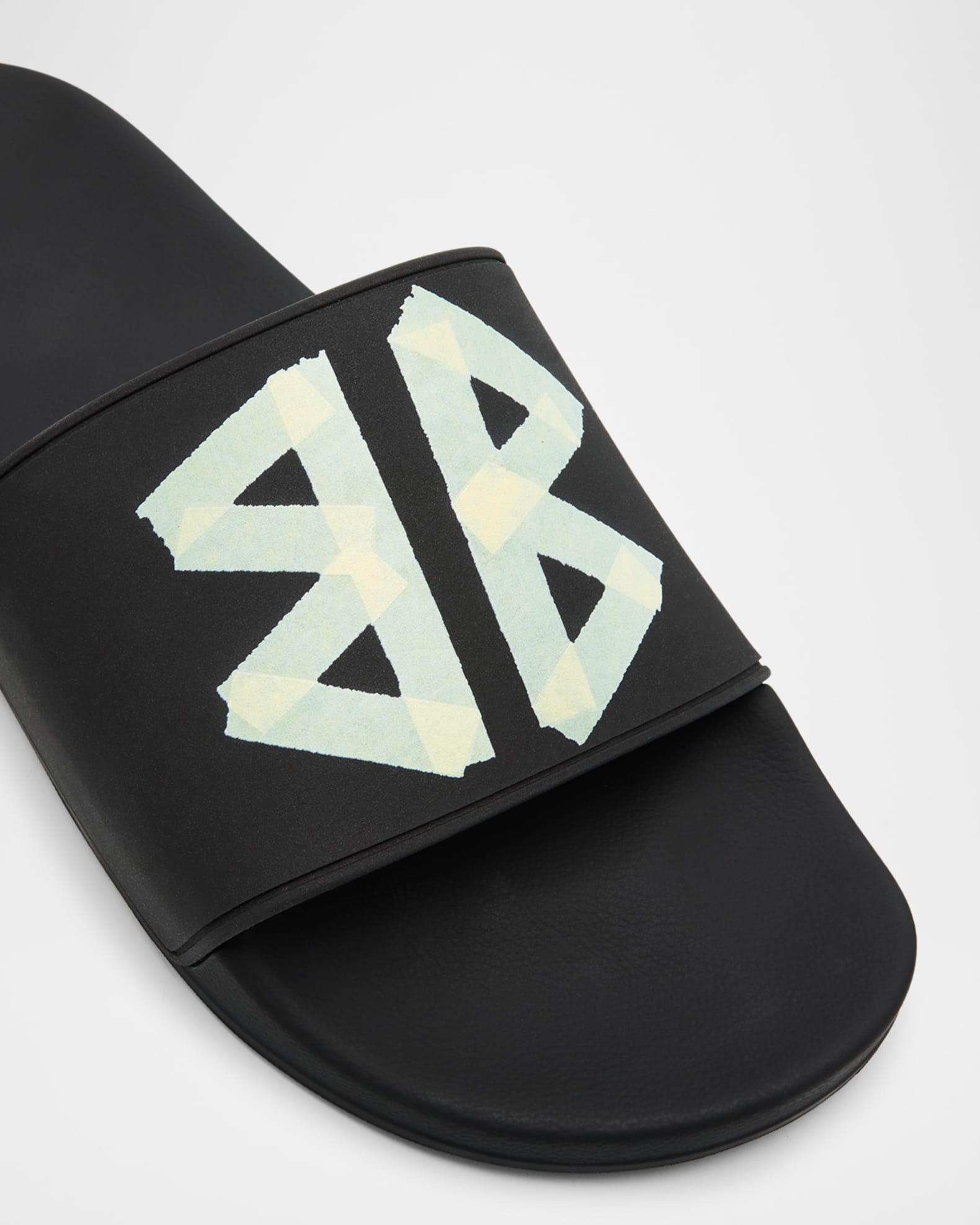 Balenciaga Men's BB Logo Pool Slide Sandals | Neiman Marcus