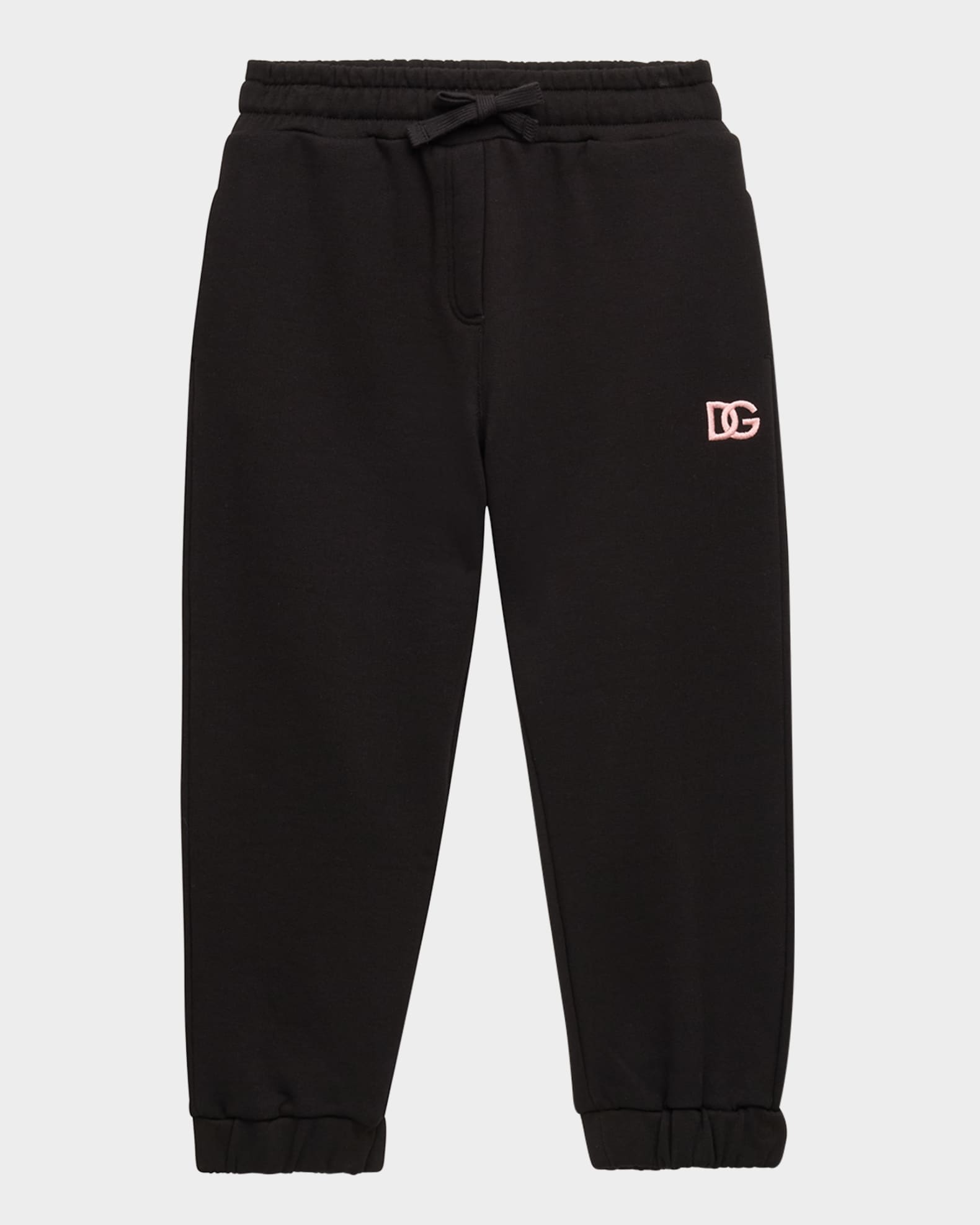 Boy's Jersey Sweatpants W/ Interlocked Logo 0