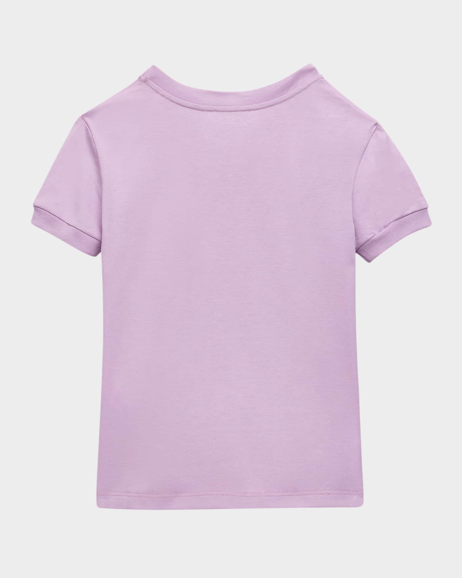 Girl's Rubberized Logo-Print T-Shirt 1