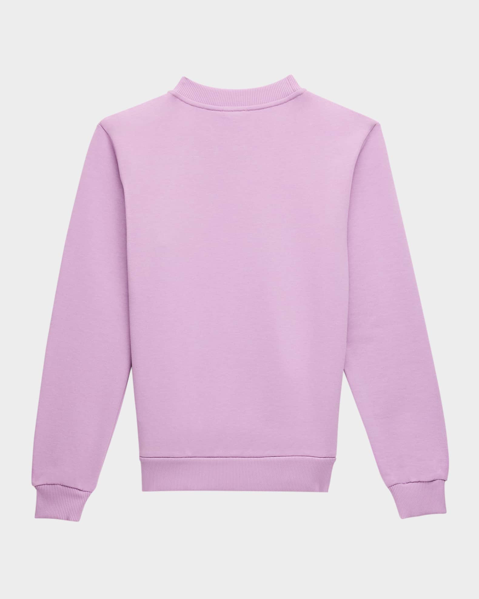 Girl's Rubber Logo Patch Sweatshirt 1