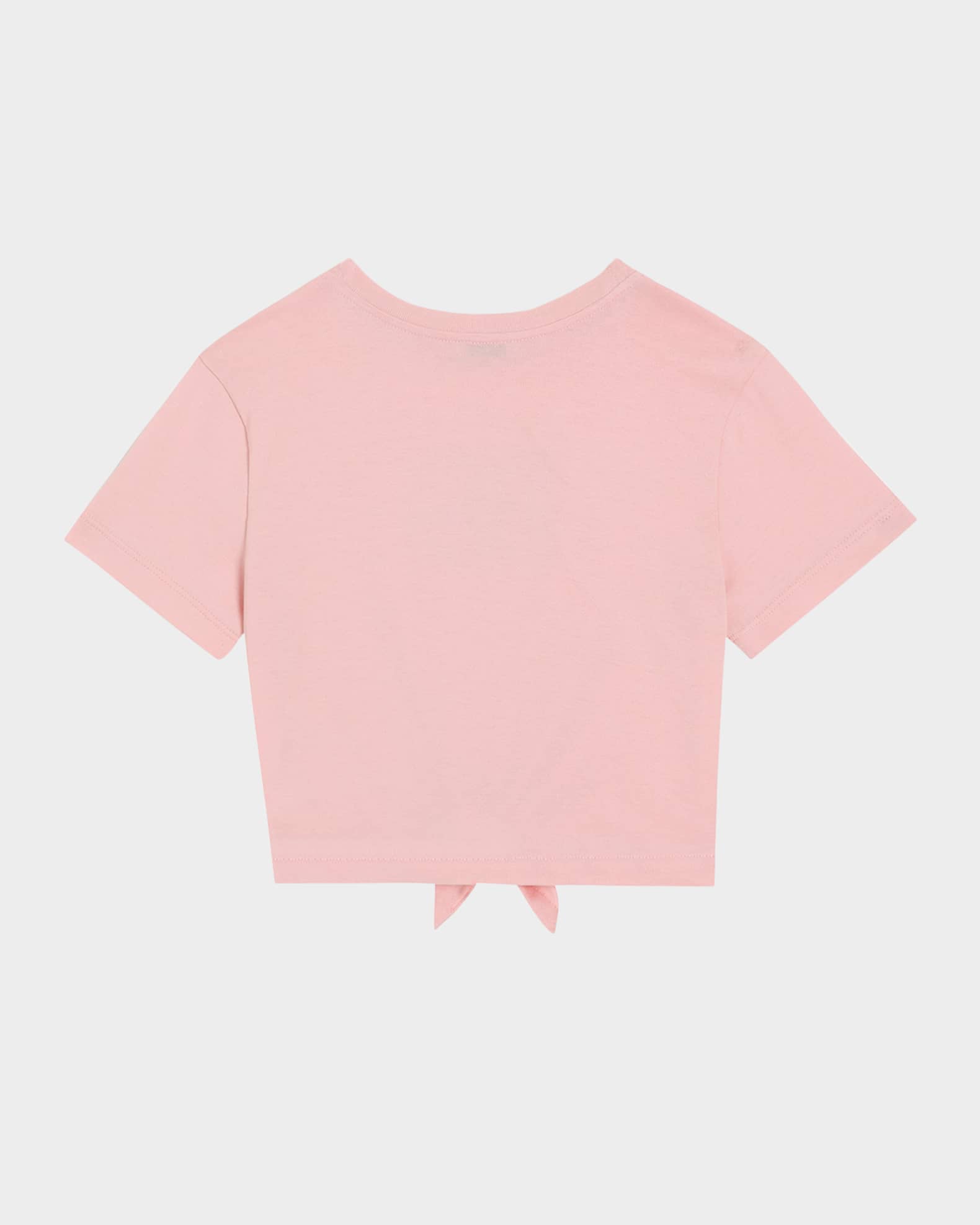 Girl's Embellished Logo-Print Knot T-Shirt 1