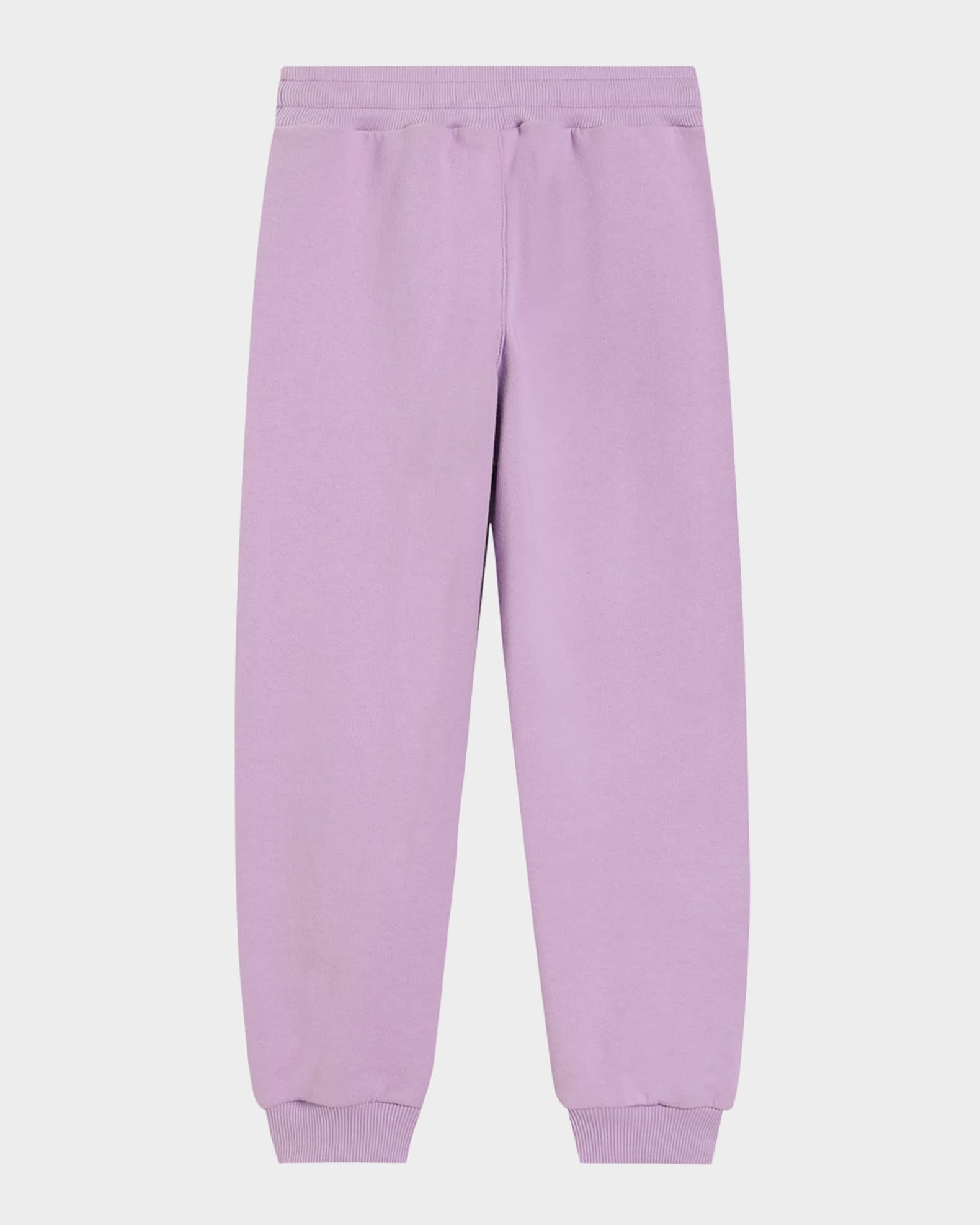 Boy's Joggers W/ Rubber Logo Patch, Size 4-6 1