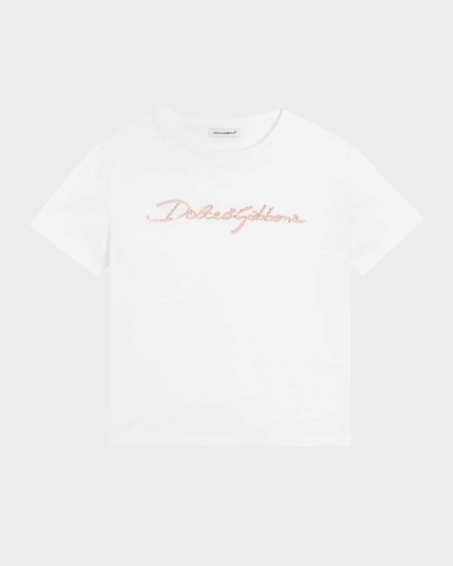 Girl's Logo Script Short-Sleeve T-Shirt 0