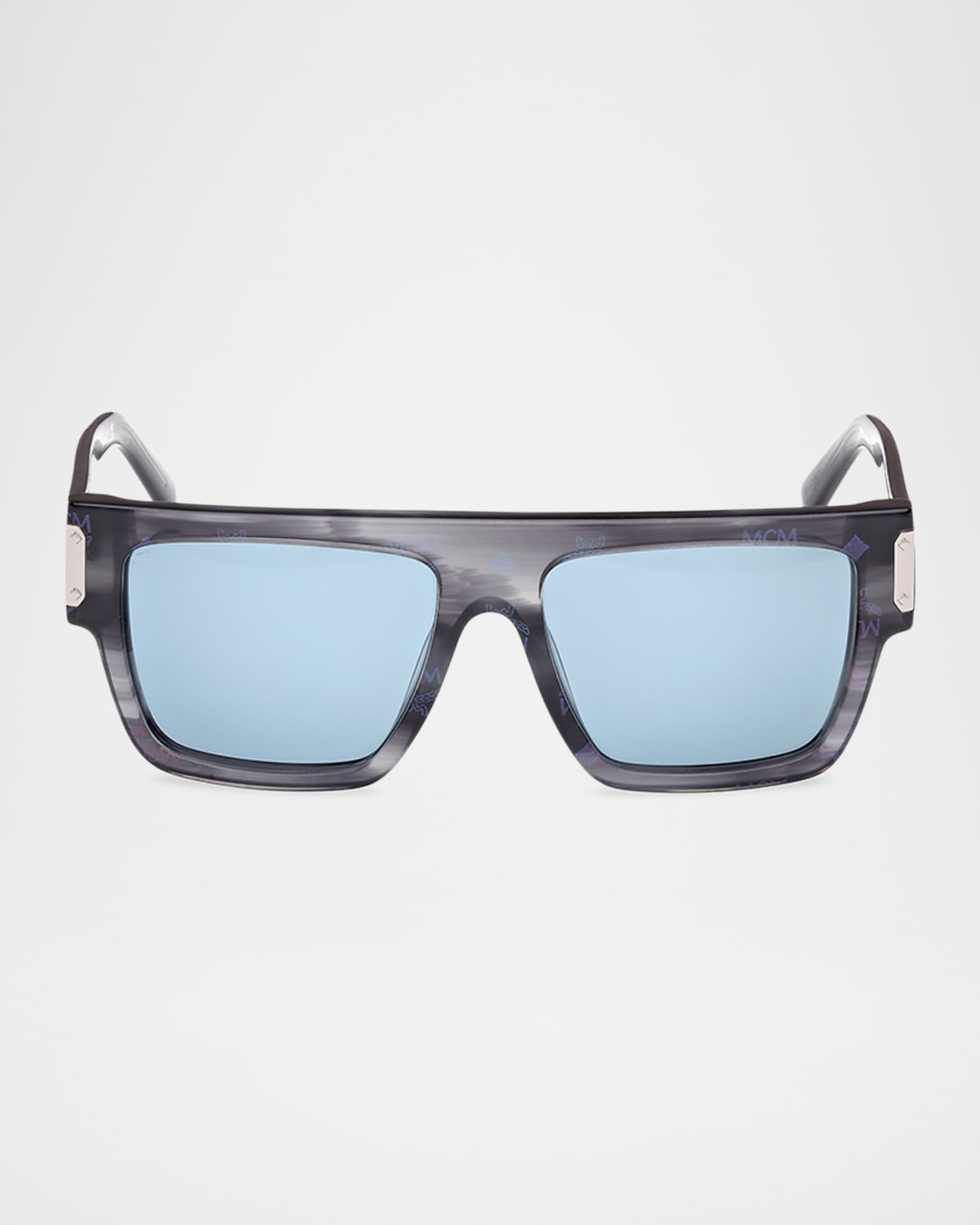 Men's MW0011M Acetate Rectangle Sunglasses 0