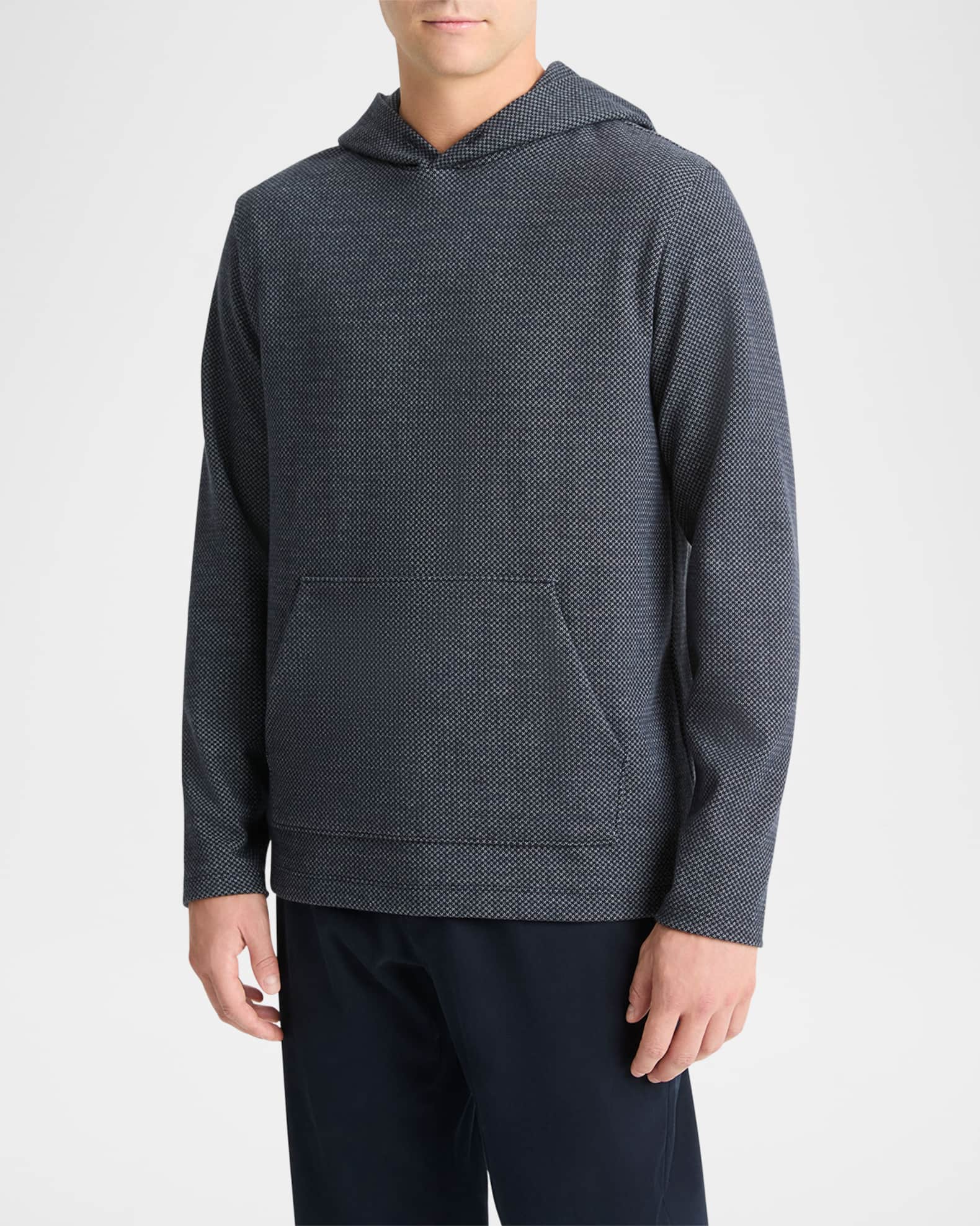 Vince birdseye hoodie new arrivals