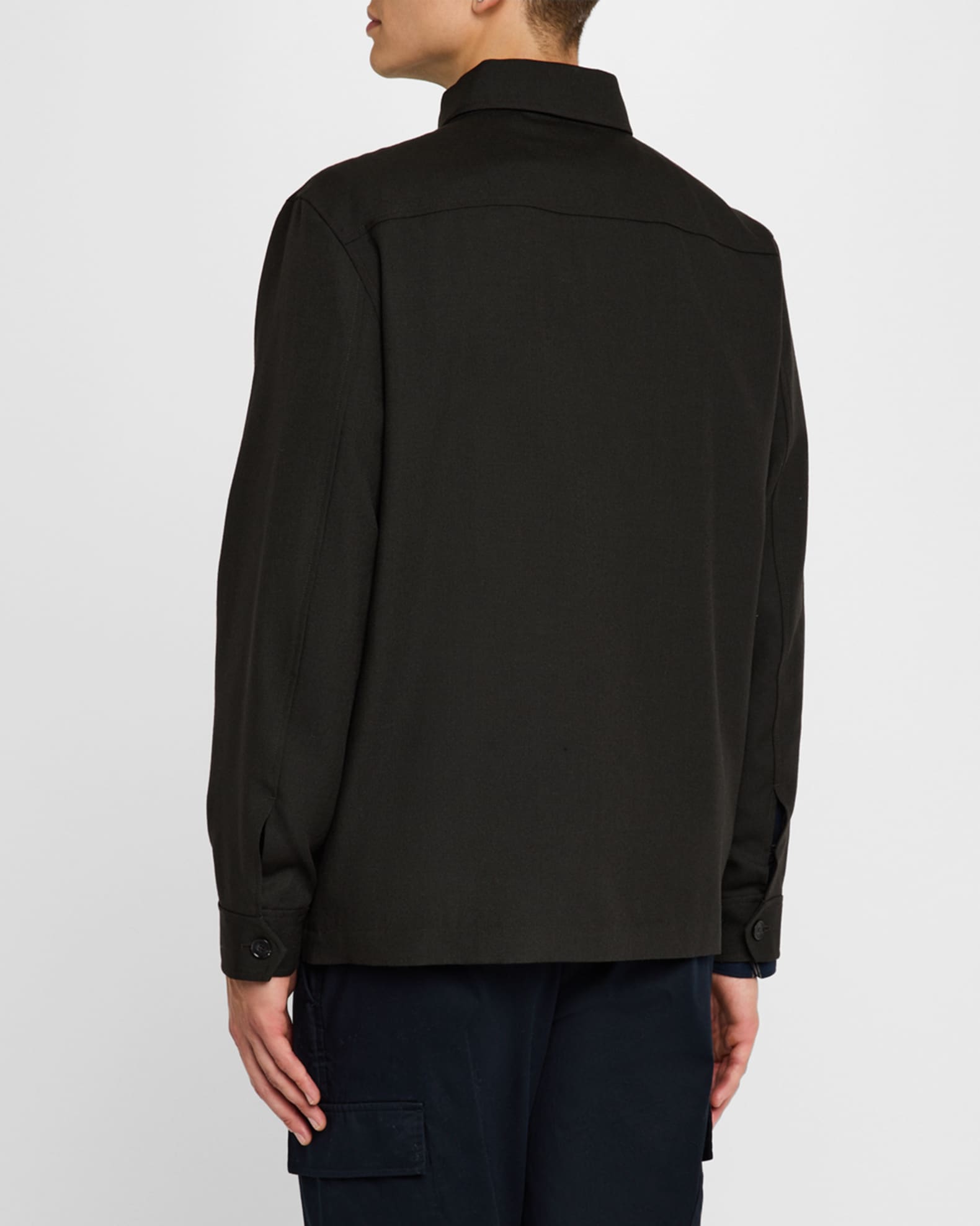 Vince Men's Tropical Wool Field Jacket | Neiman Marcus