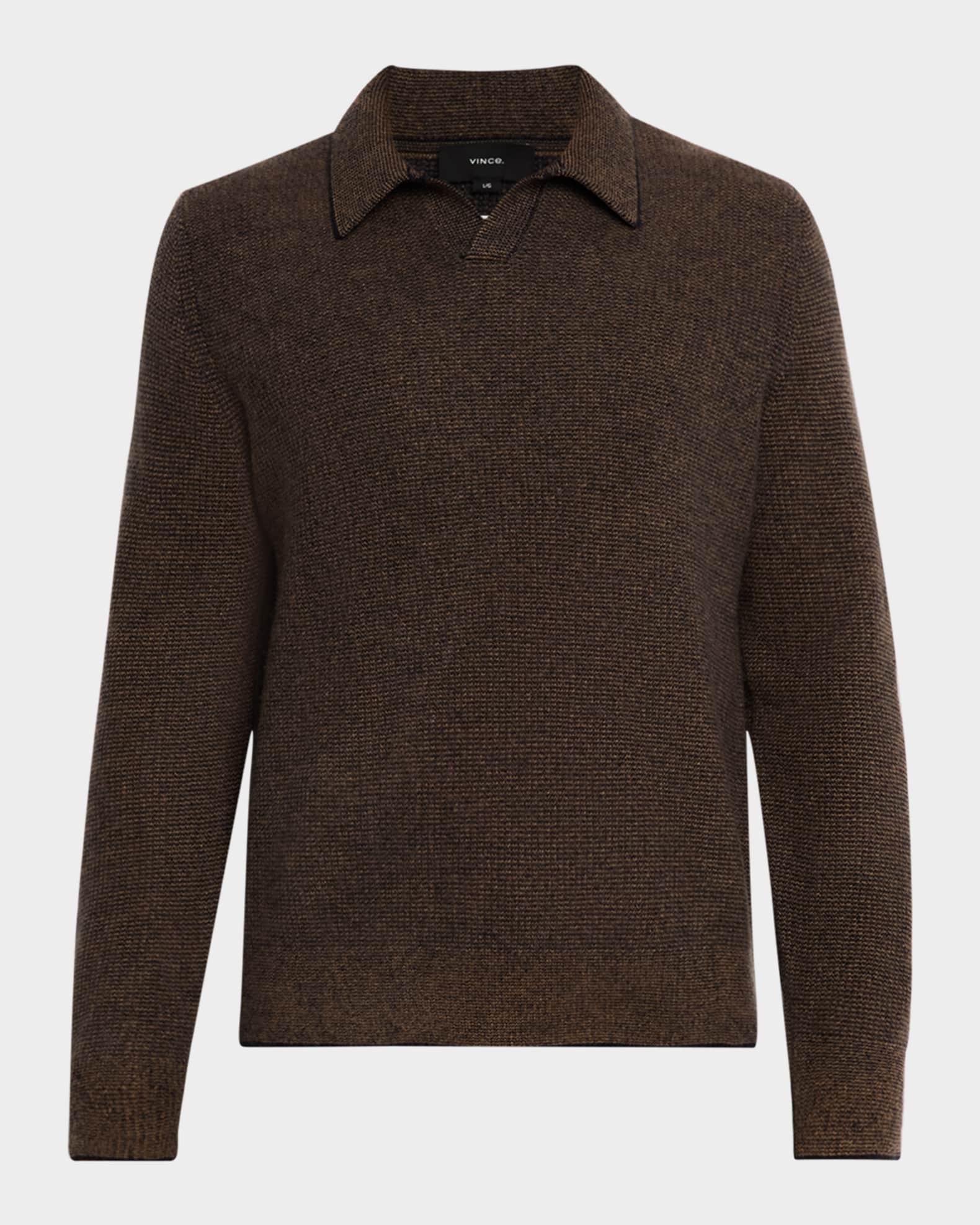 Men's Boiled Cashmere Thermal Sweater 0