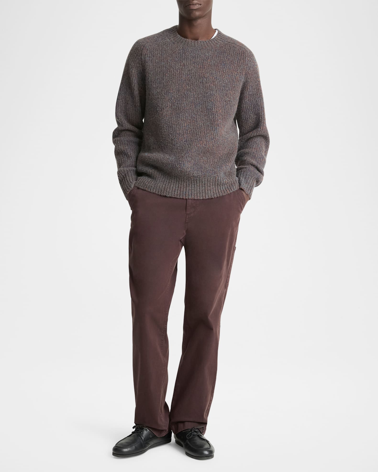 Men s Mouline Crew Sweater