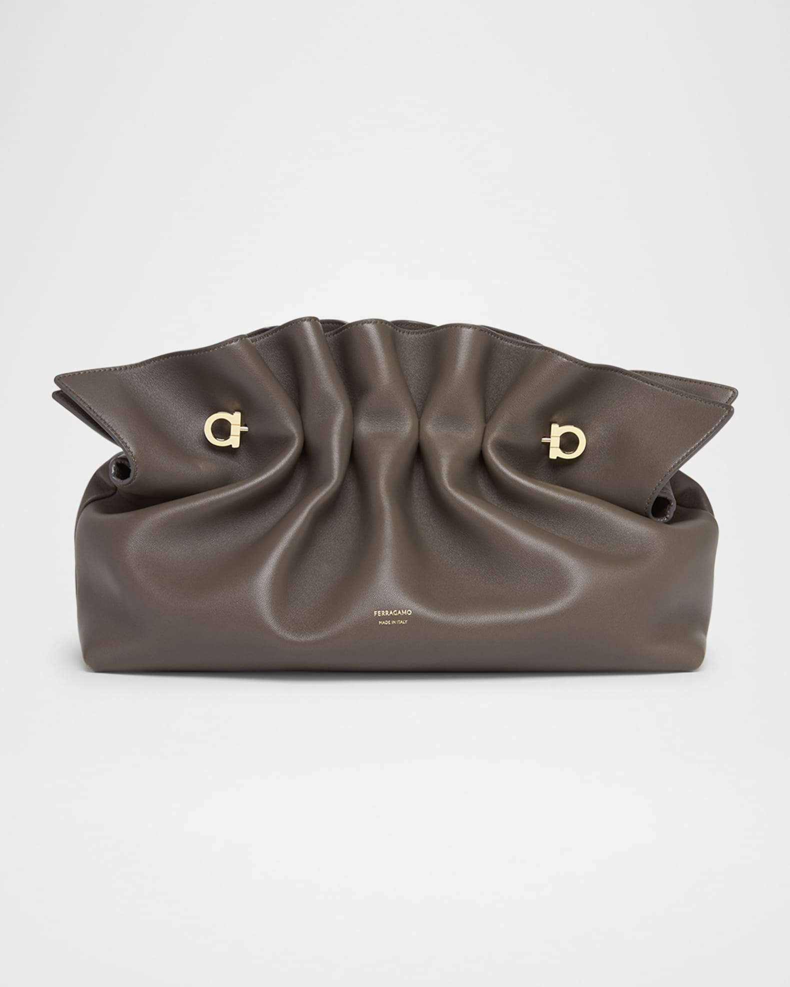 Medium Gancio Piercing Shoulder Bag 0
