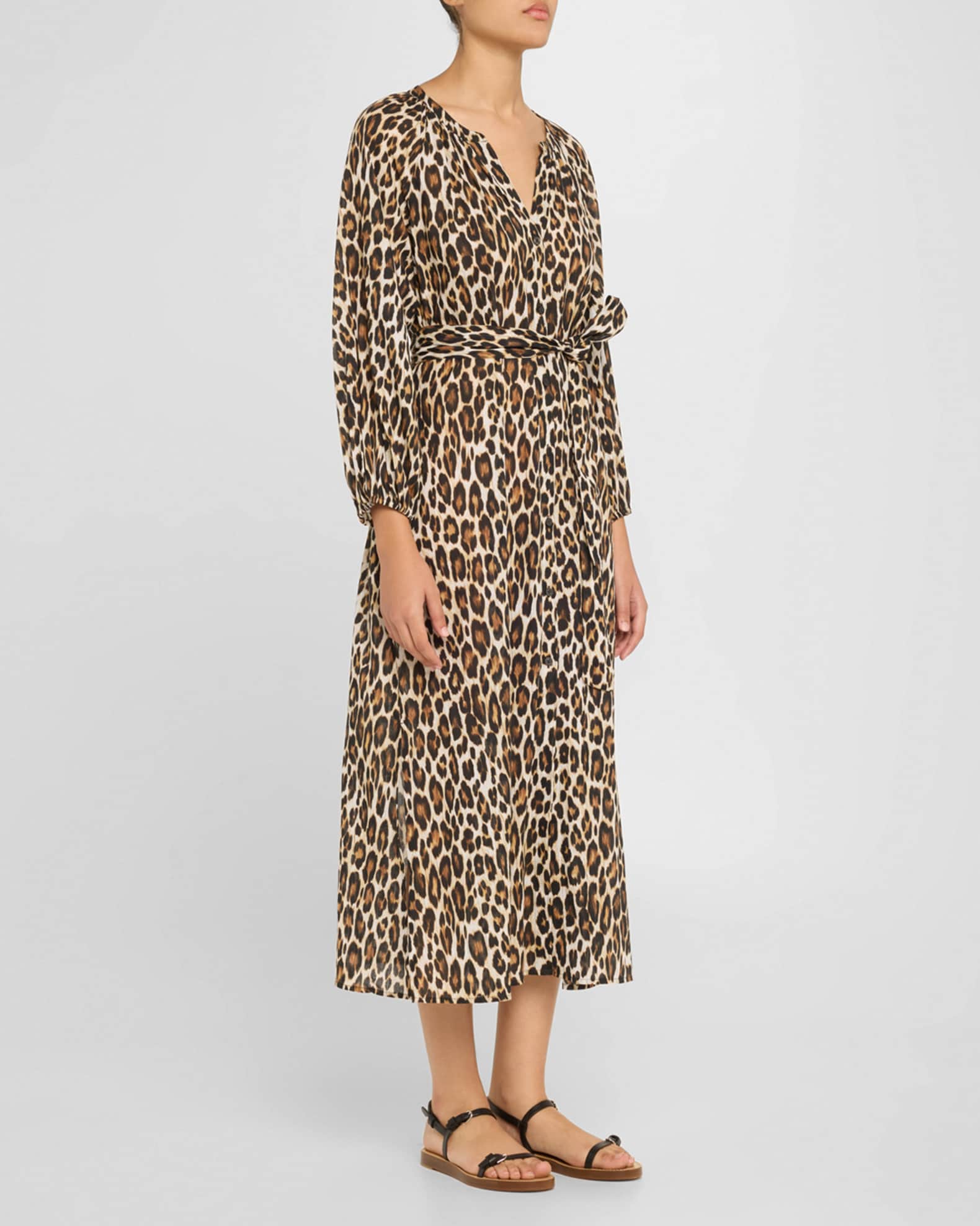 Tommy Bahama Leopard Maxi Dress Coverup | Neiman Marcus