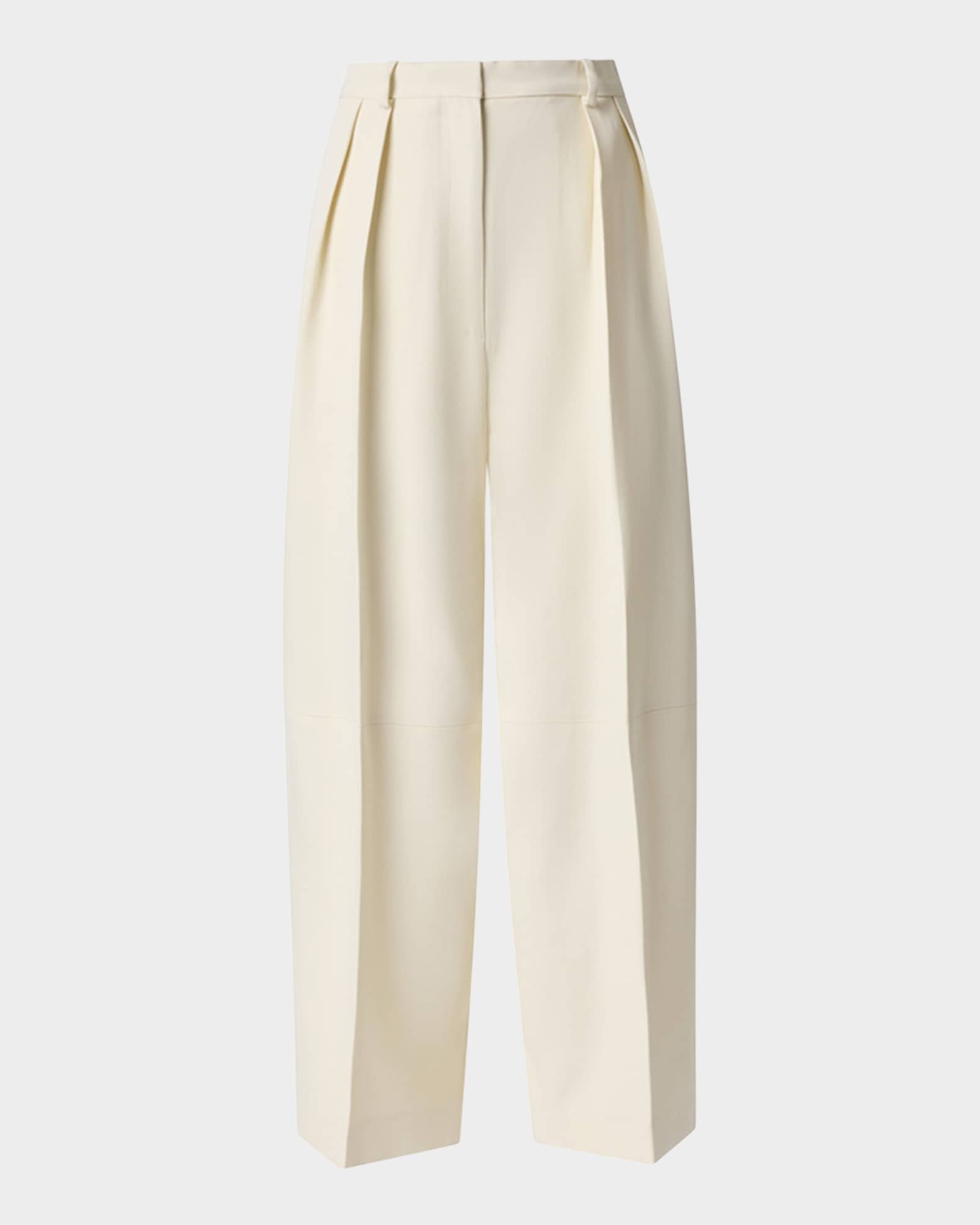 Altuzarra Dash Pleated Wool Pants | Neiman Marcus