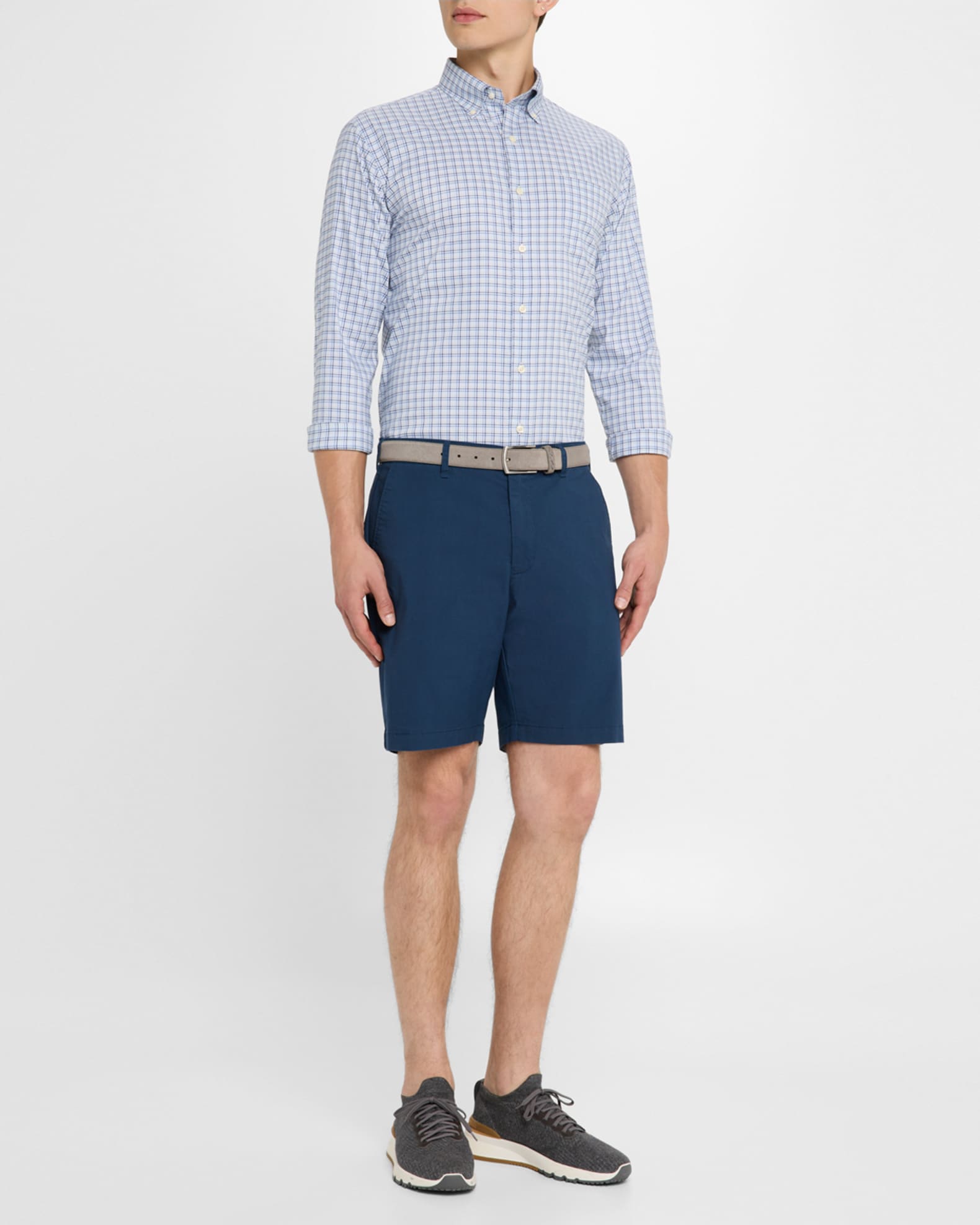 Men's Albert Crown Lite Cotton-Stretch Sport Shirt - Thumbnail 2