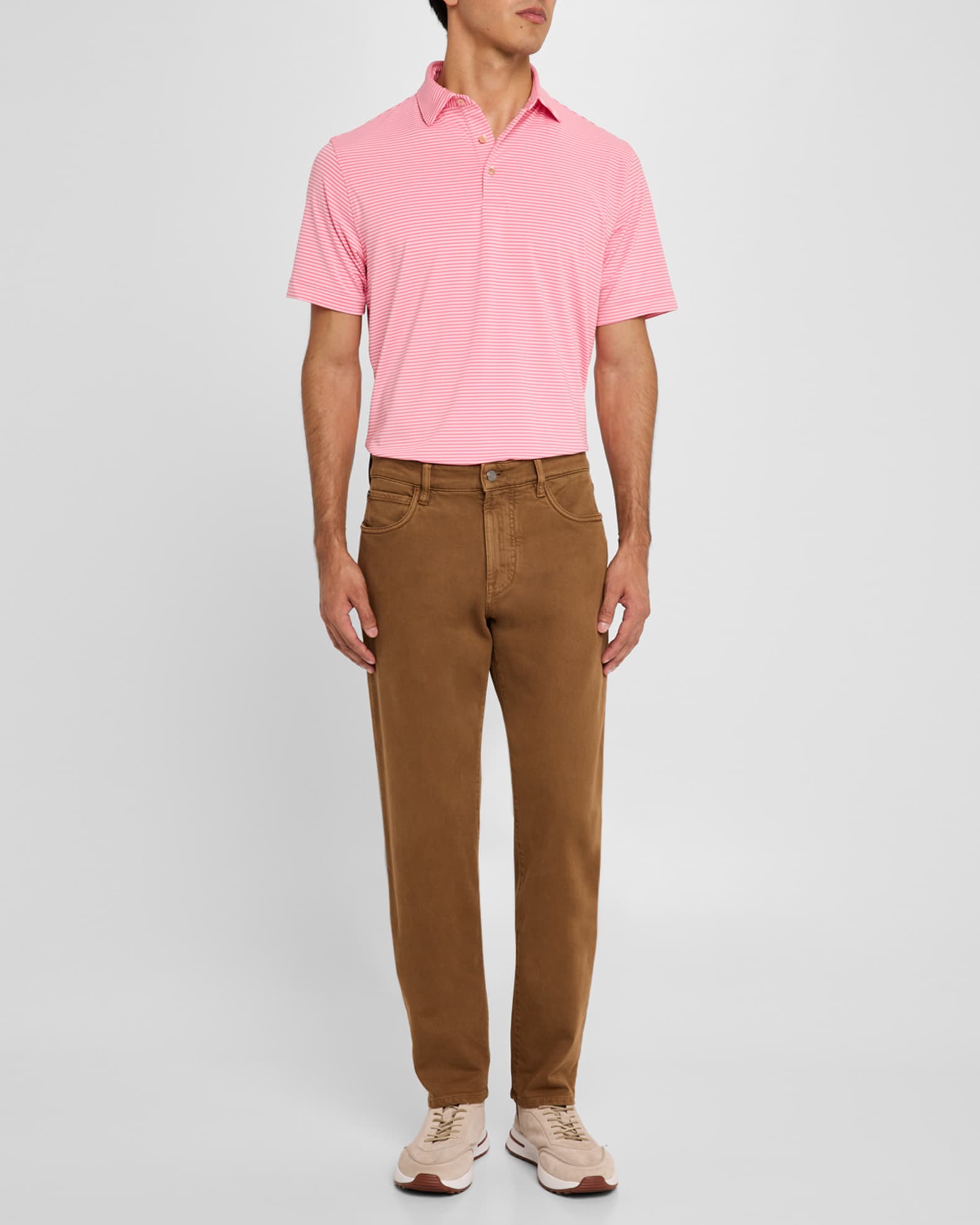 Peter Millar Hales Performance Polo Shirt - Navy* main image 1