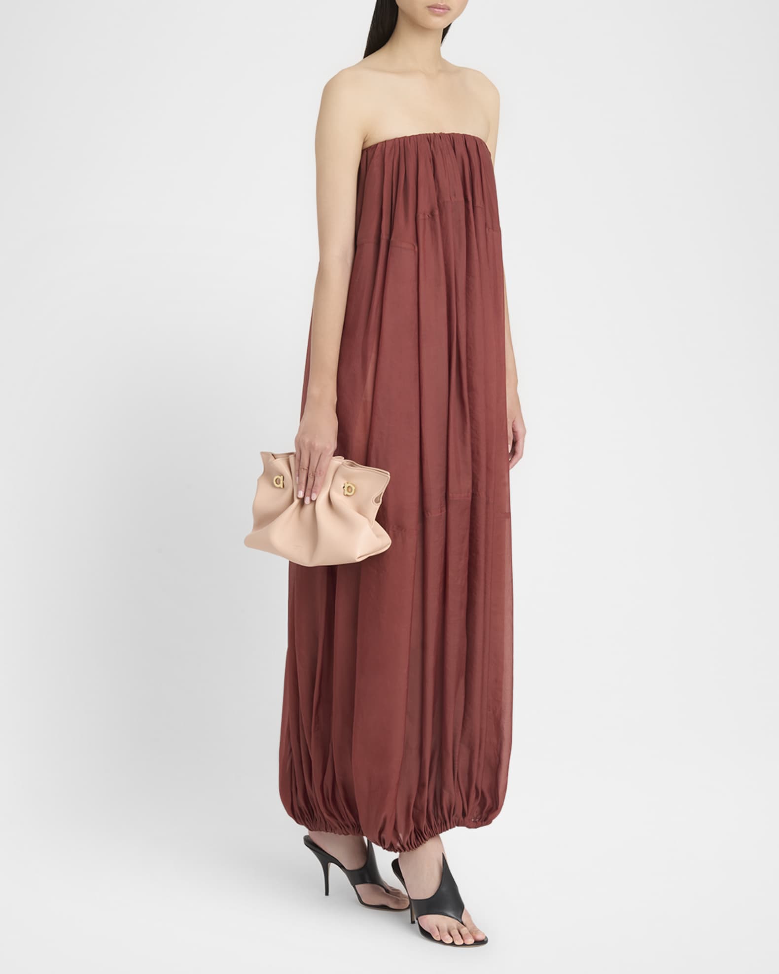 ワンピース FERRAGAMO DRESS (13G865783811 MASCARPONE) FERRAGAMO Dress with asymmetrical cut | Women's Clothing