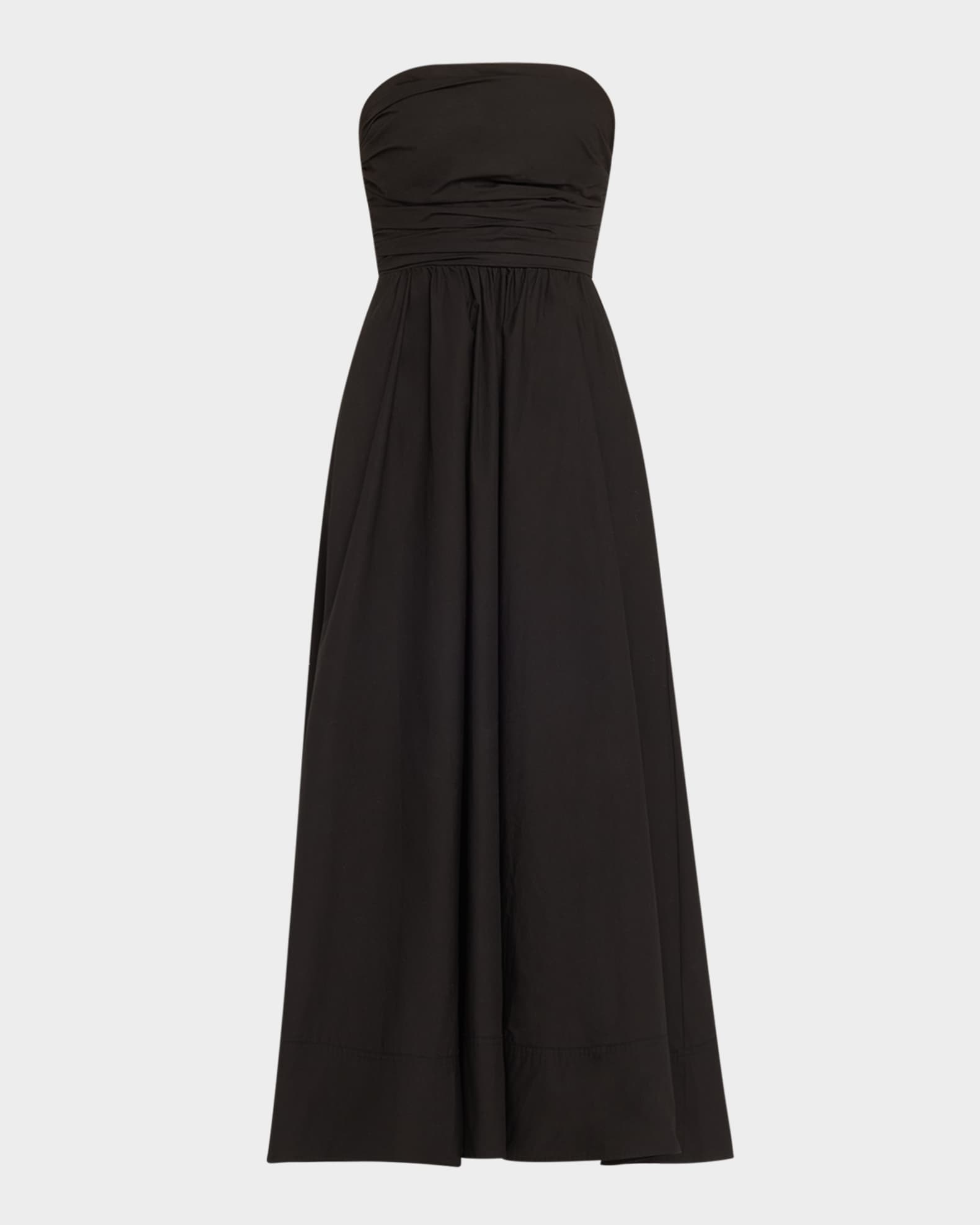 Tate Strapless Midi Dress 0