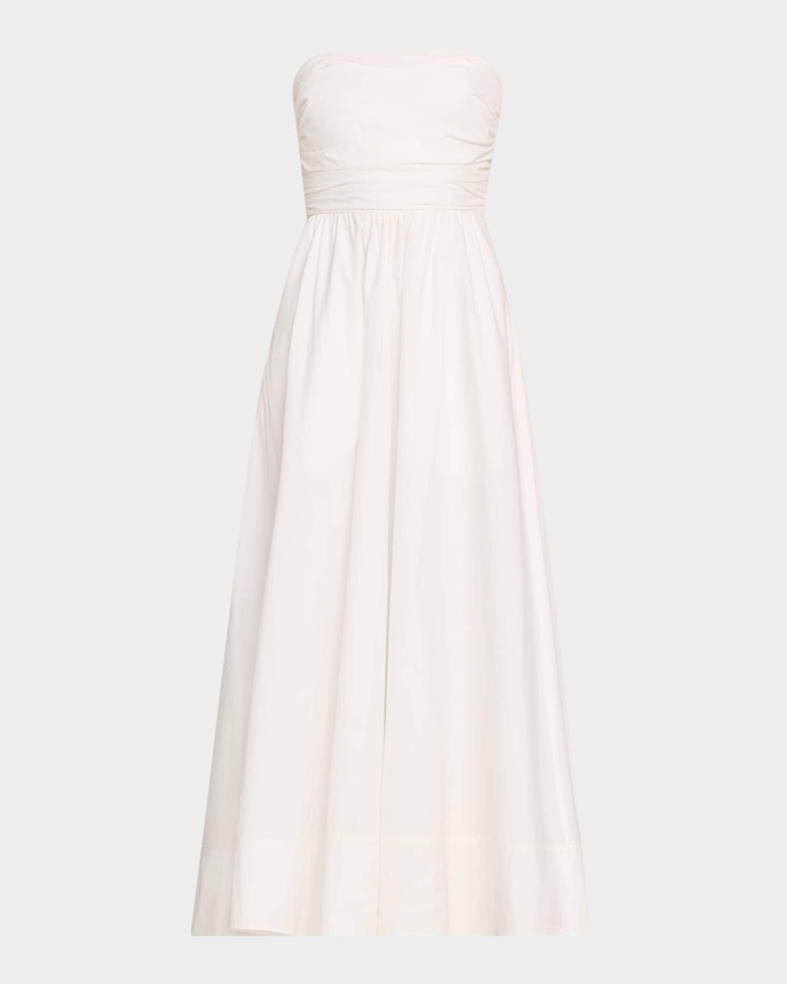 off shoulder dress loose Half Sleeves Loose Solid Color Off-The-Shoulder Maxi Dresses – Uoozee  official main image 1